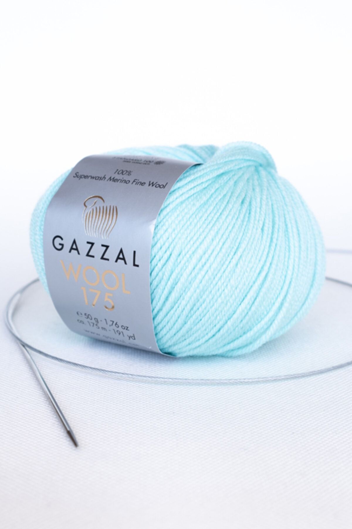 Gazzal Wool 175 Super Yıkama %100 Merinos Birinci Sınıf Yün El Örgü Ipi 50 gr (321)