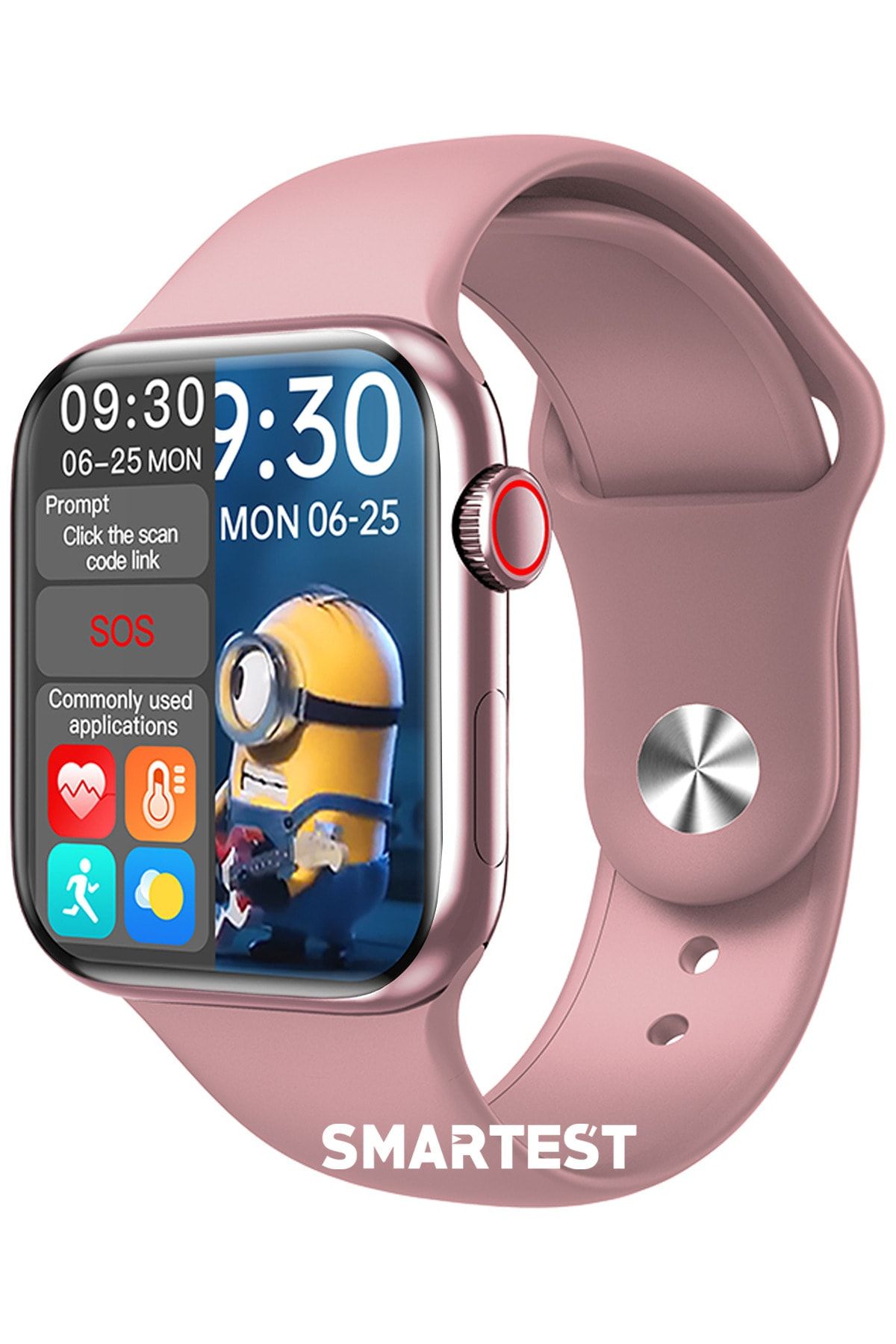 SMARTEST Hw16 Premium Series Son Sürüm Smartwatch Ip67 Suya Dayanıklı Tüm Telefonlarla Uyumlu Akıllı Saat