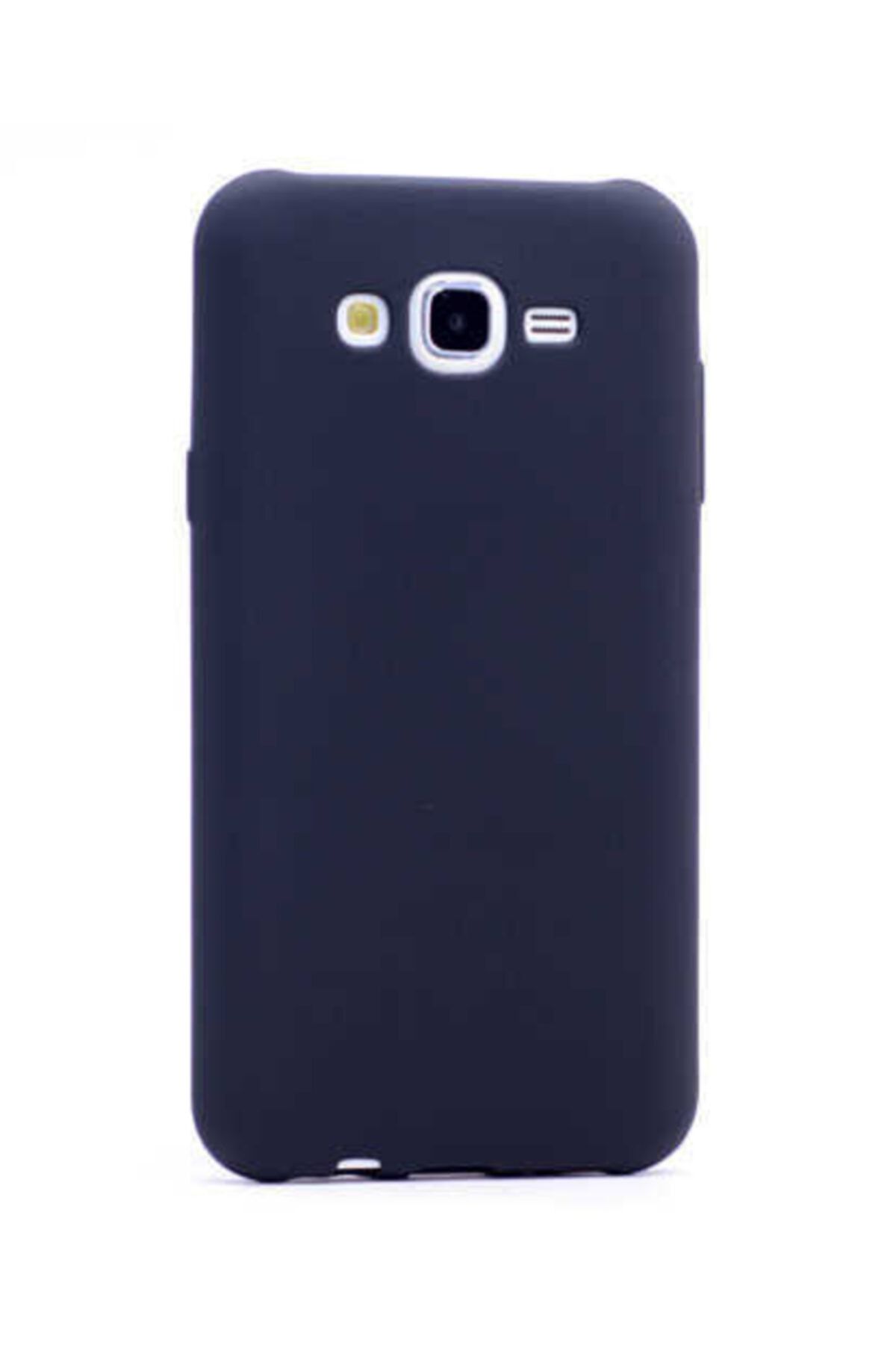 Fibaks Samsung Galaxy J7 Core Kılıf Yumuşak Dokulu Soft Esnek Ince Mat Renkli Lüks Premier Silikon Kapak