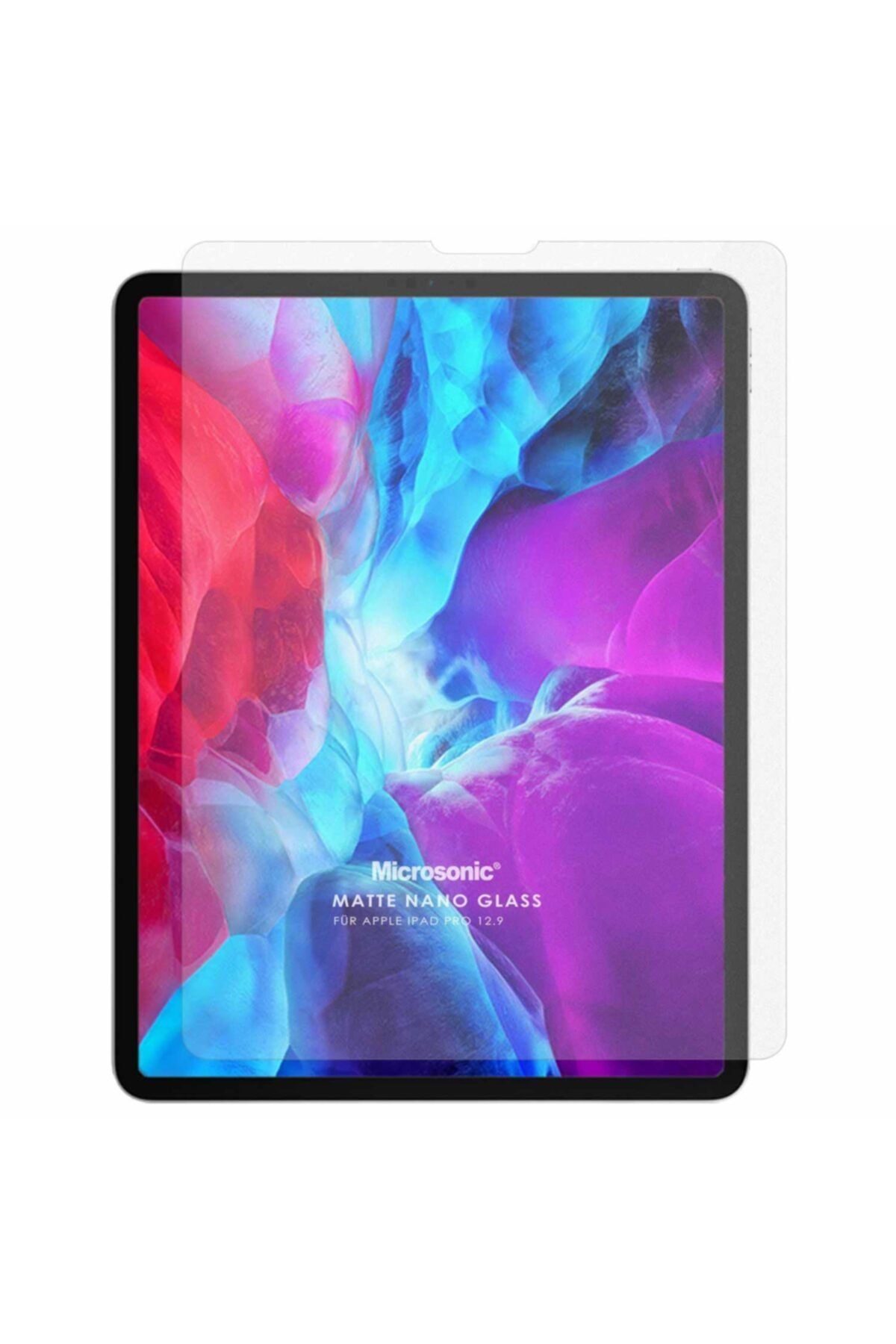 Microsonic Apple Ipad Pro 12.9'' 2018 (a1876-a2014-a1895-a1983) Matte Nano Glass Cam Ekran Koruyucu