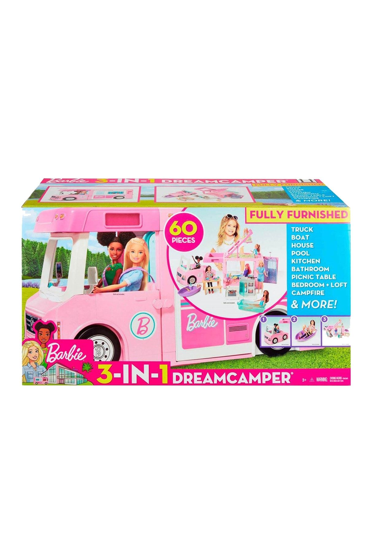 Barbie 'nin Üçü Bir Arada Rüya Karavanı