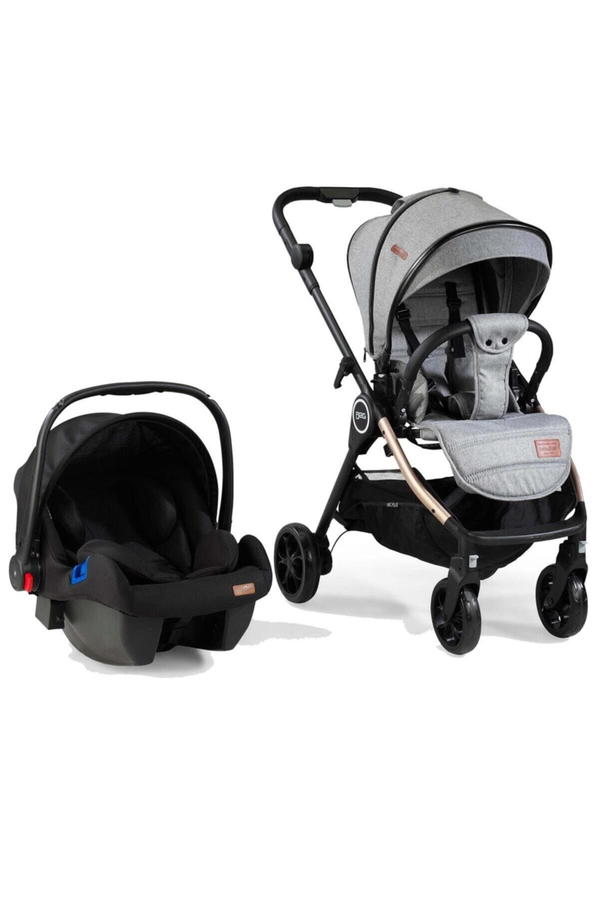 Baby2Go Mc Plus Travel Sistem Bebek Arabası Gri