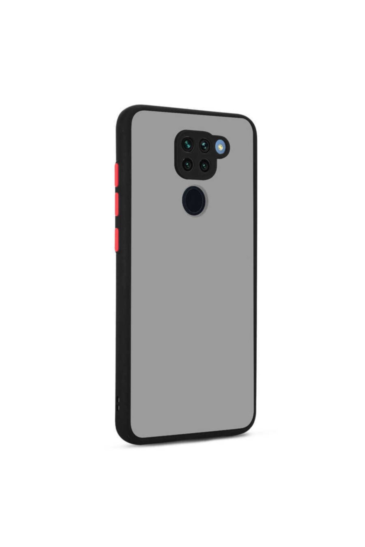 Fibaks Redmi Note 9 Kamera Korumalı Mat Renkli Buzlu Kılıf