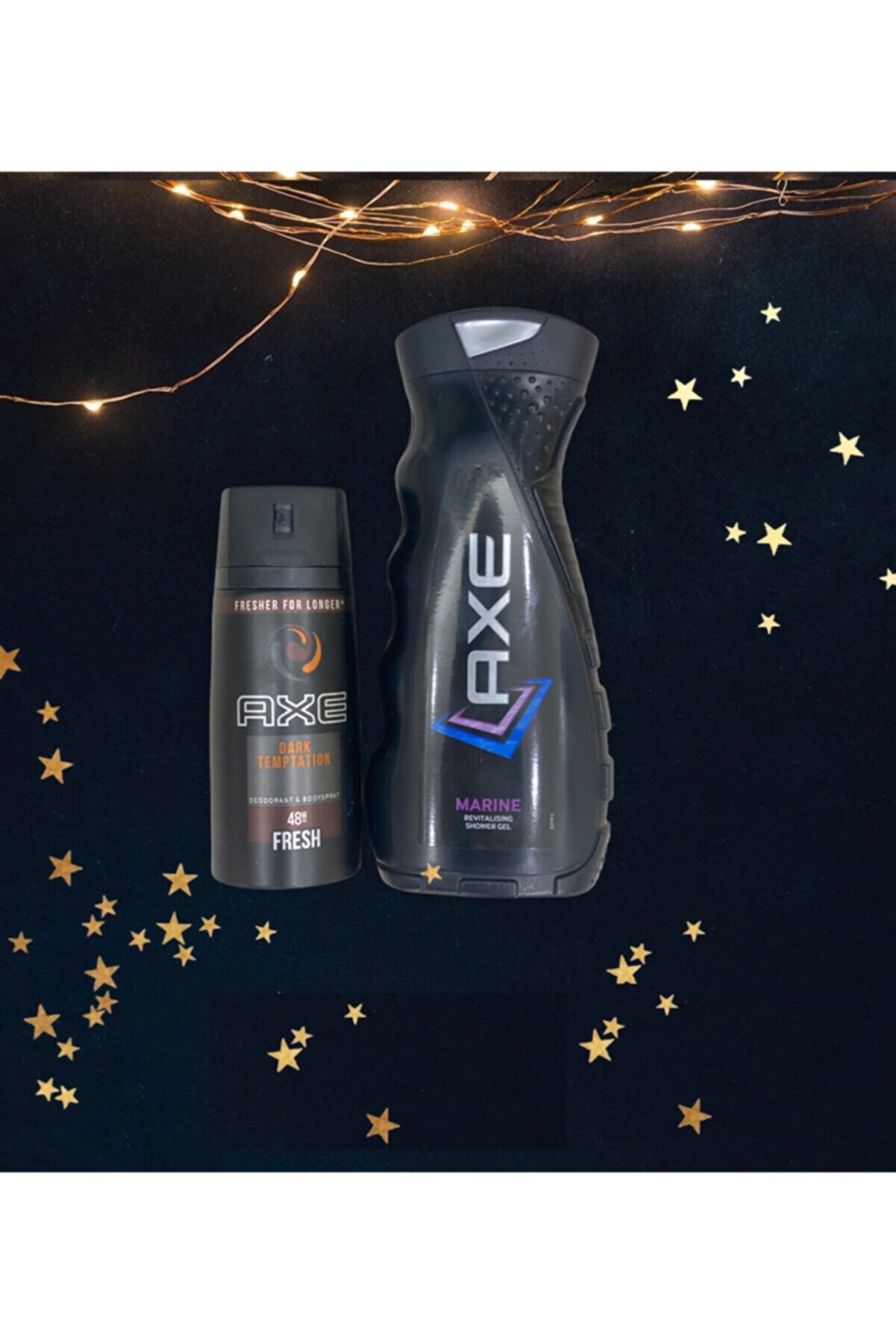 Axe Dark Temptation Çikolata Kokusu 150ml+ Marine Shower Gel Duş Jeli