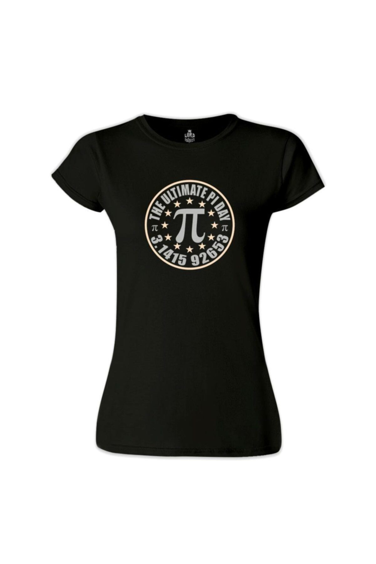 Lord T-Shirt Kadın Siyah Pi 13 T-Shirt