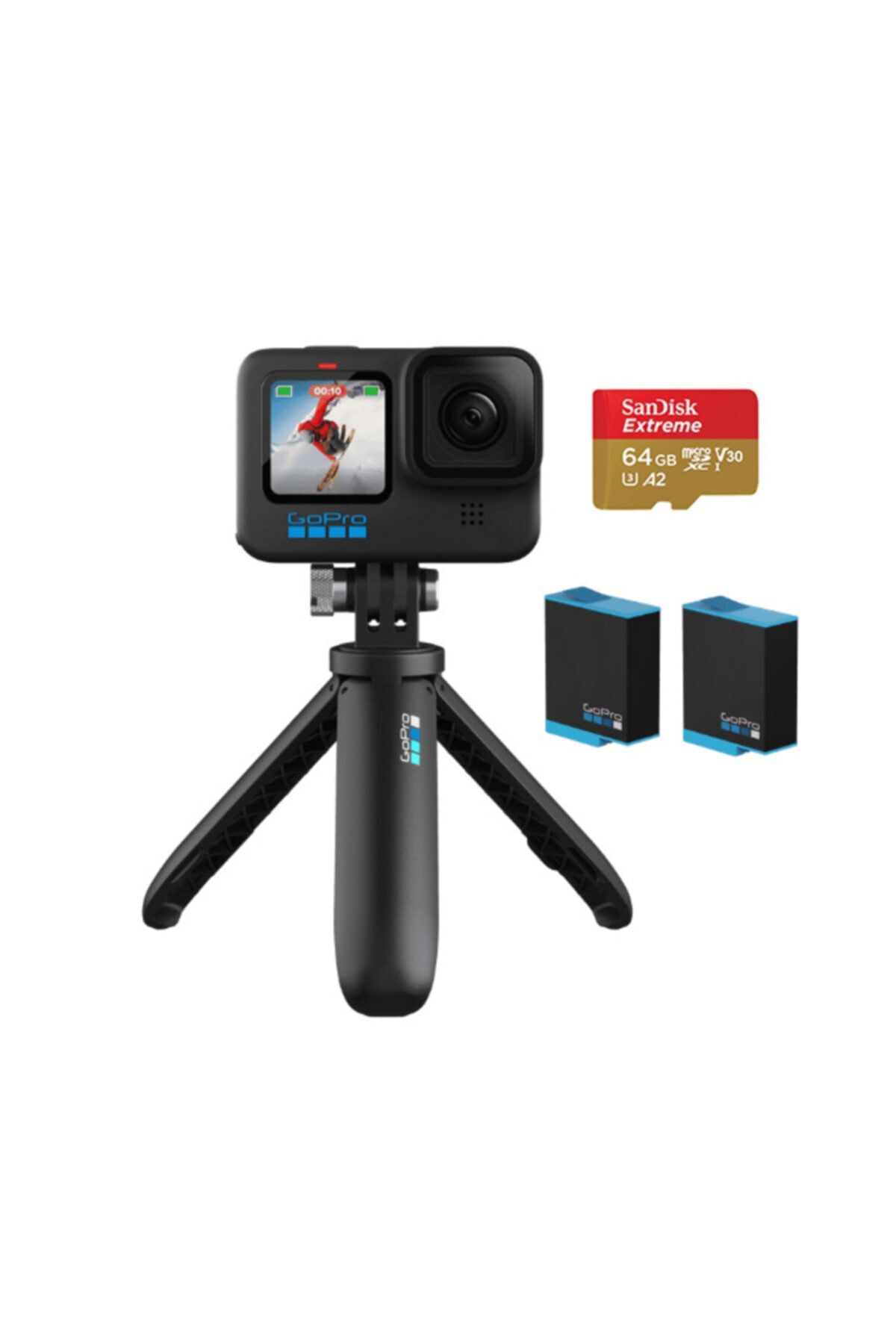 GoPro Hero9 Black Bundle 2 Aksiyon Kamera