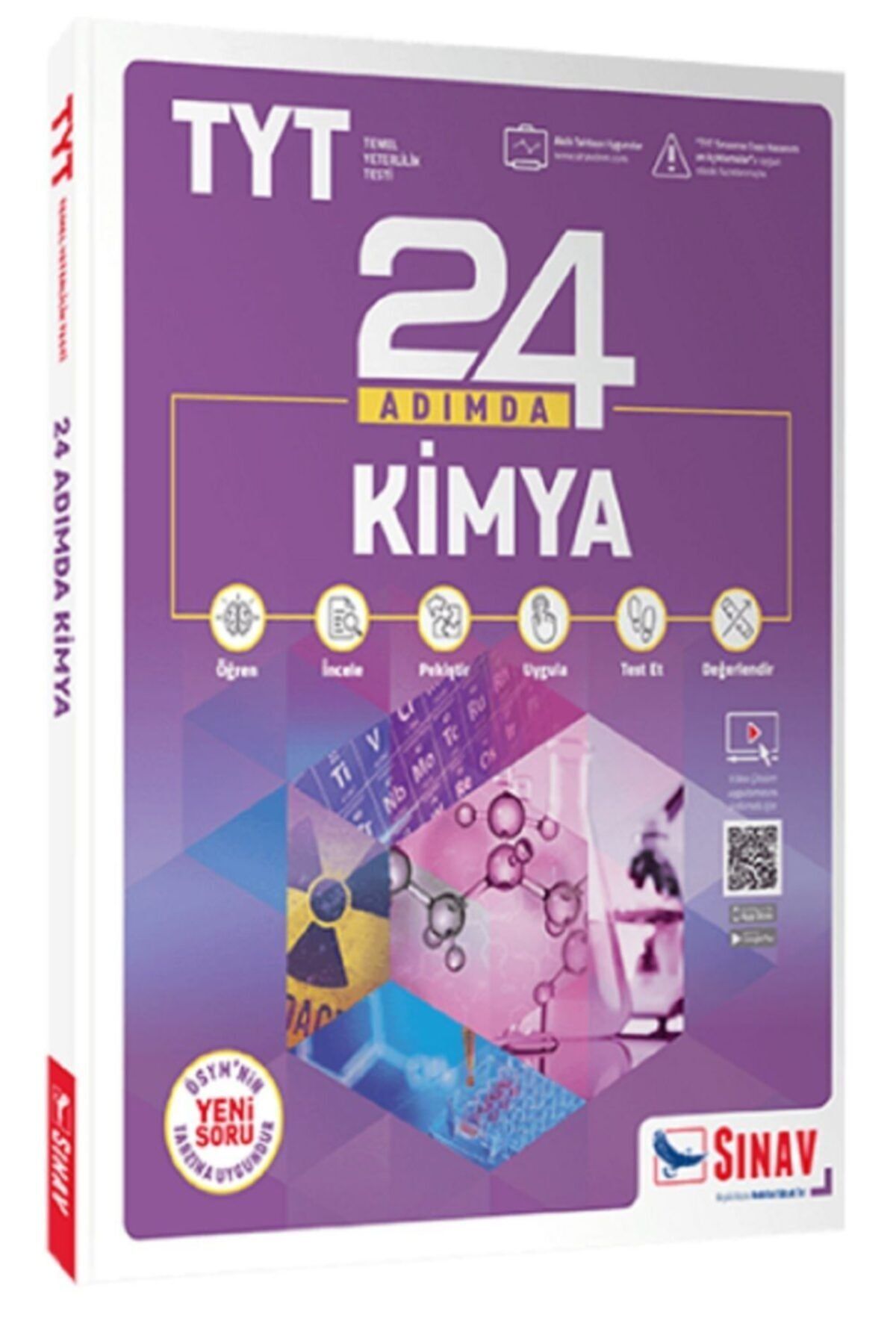 Sınav Yayınları Tyt Kimya 24 Adımda Konu Anlatımlı Soru Bankası