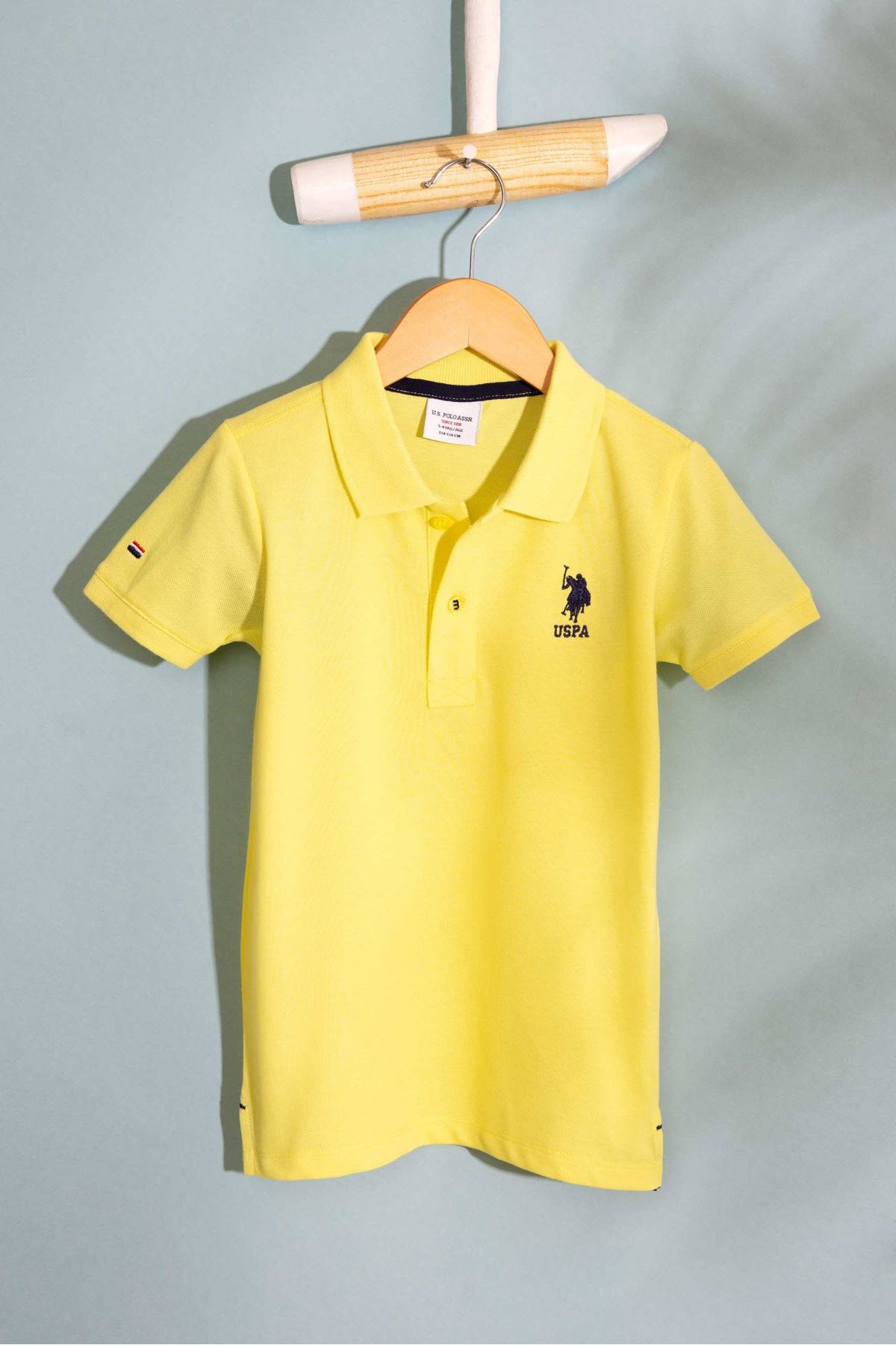U.S. Polo Assn. Sarı Erkek Cocuk T-Shirt