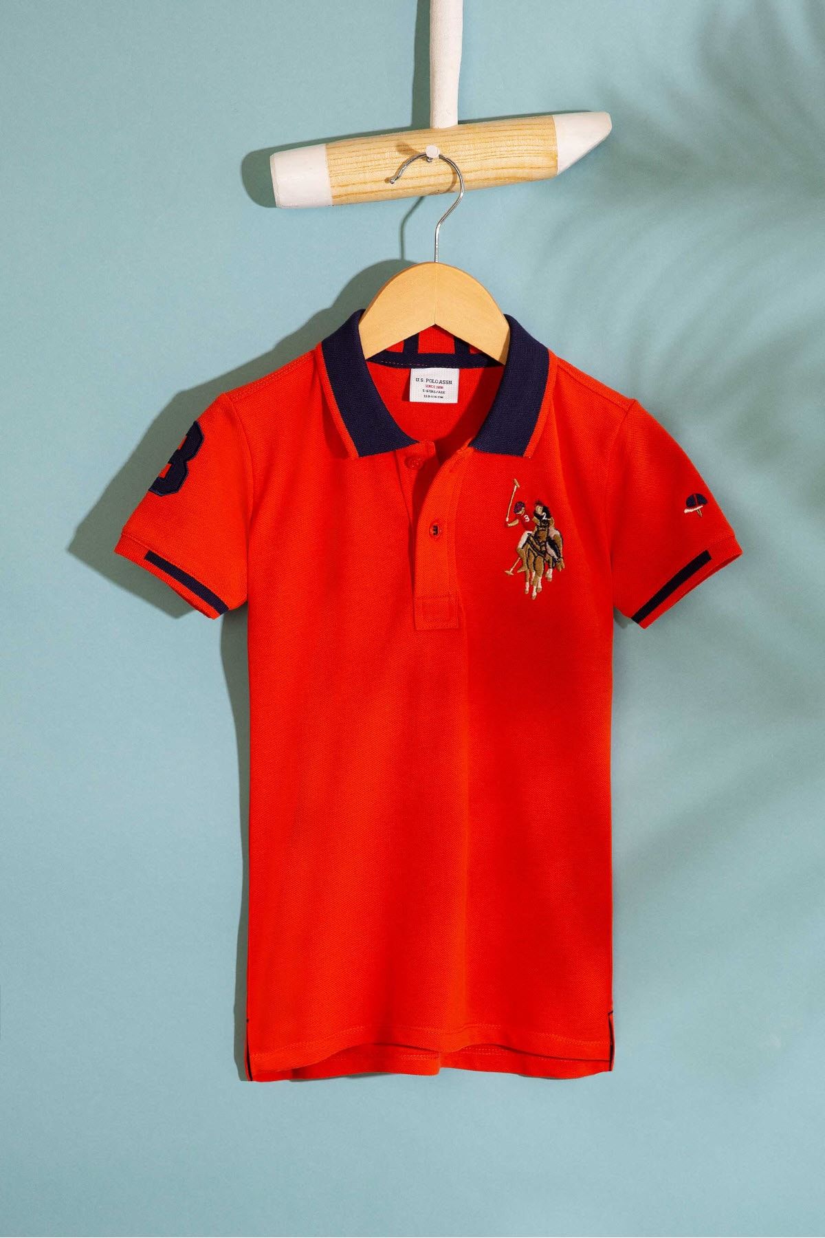 U.S. Polo Assn. Kırmızı Erkek Çocuk T-Shirt