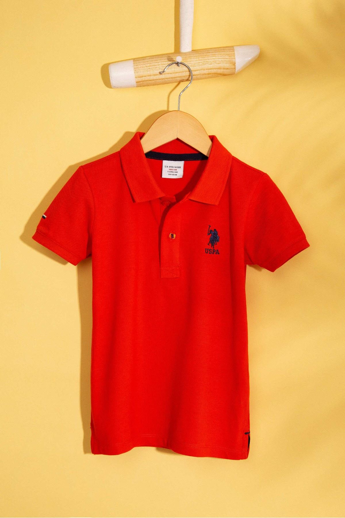 U.S. Polo Assn. Kirmizi Erkek Çocuk T-Shirt