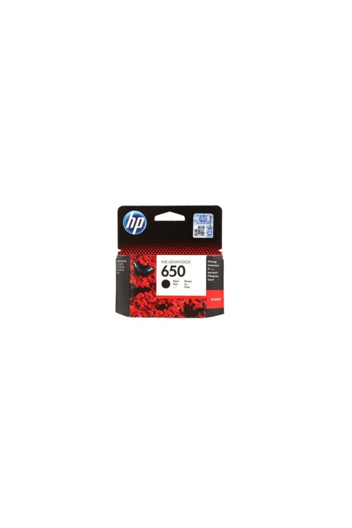 HP 650 Siyah Mürekkep Kartuş Orijinal