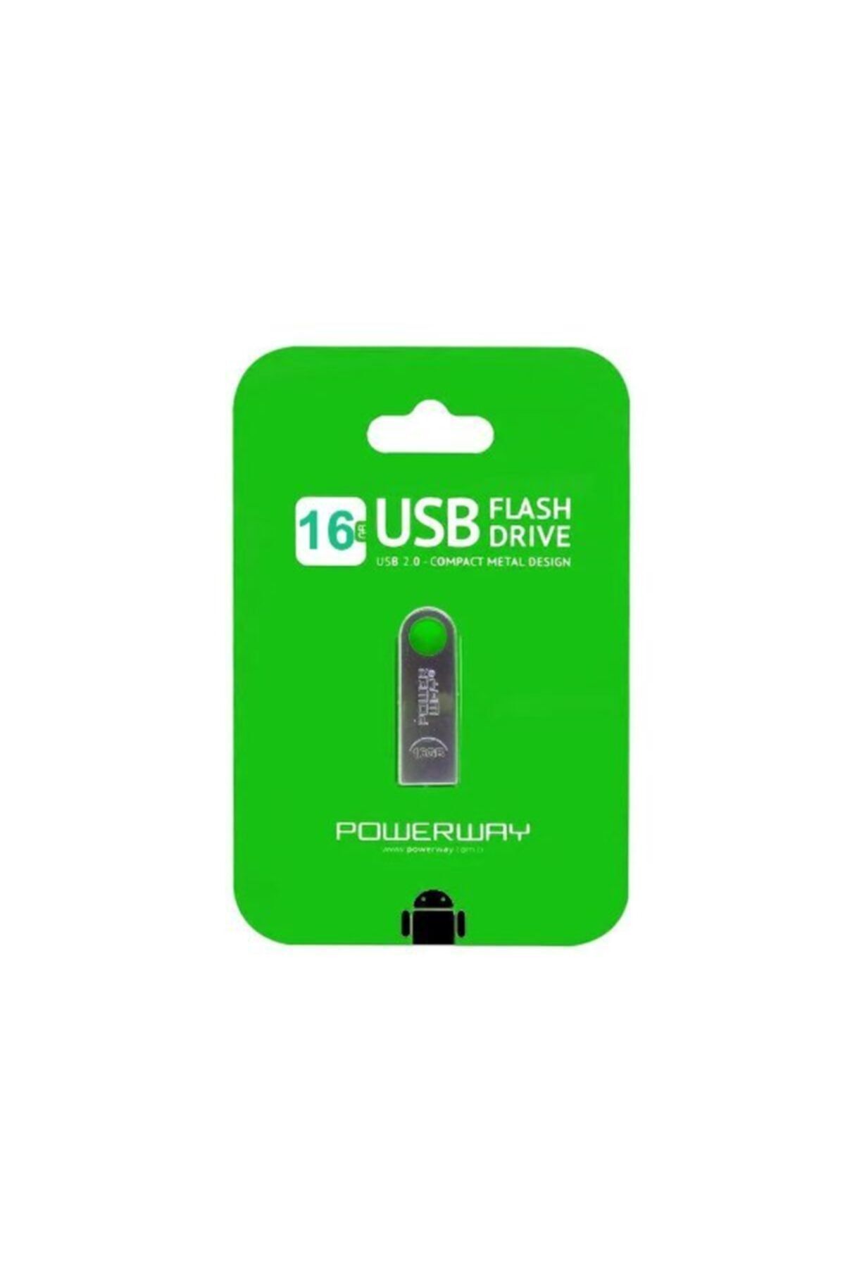 Powerway Usb Mini Flash Bellek 16 Gb 2.0 Pw-16gb