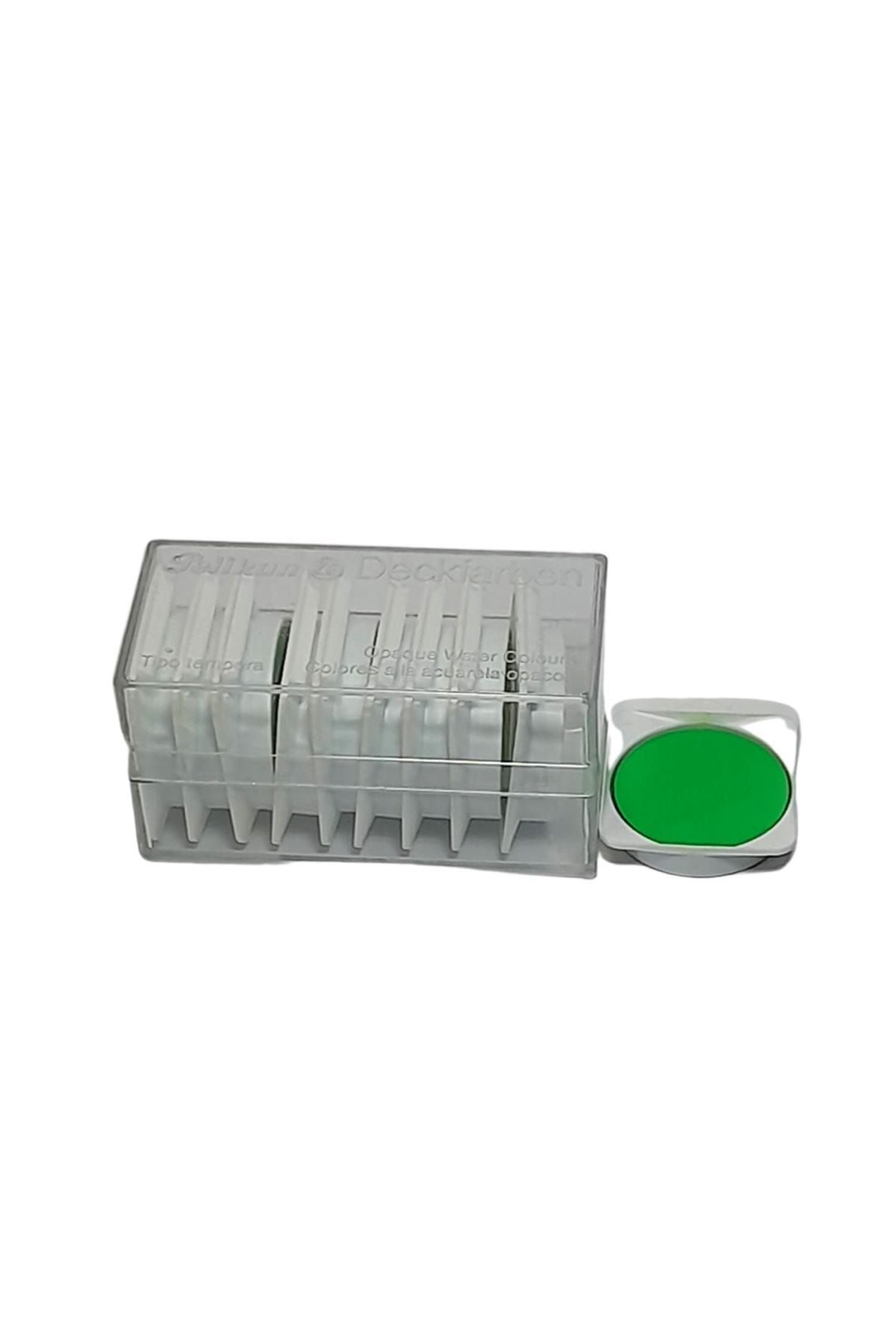 Pelikan 10lu Suluboya Tableti (dyes Uyumlu)r.kodu155 Yellow Green-sarımtrak Yeşil