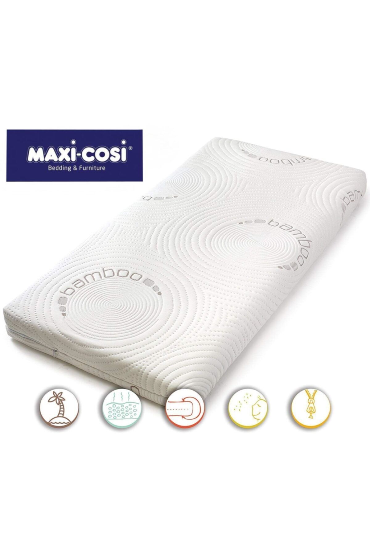 Maxi-Cosi 70X110 MAXİ-COSİ BAMBOO VİSCO BEBEK YATAĞI 70*110 PARK BEŞİK YATAĞI 70x110 VİSCO YATAK