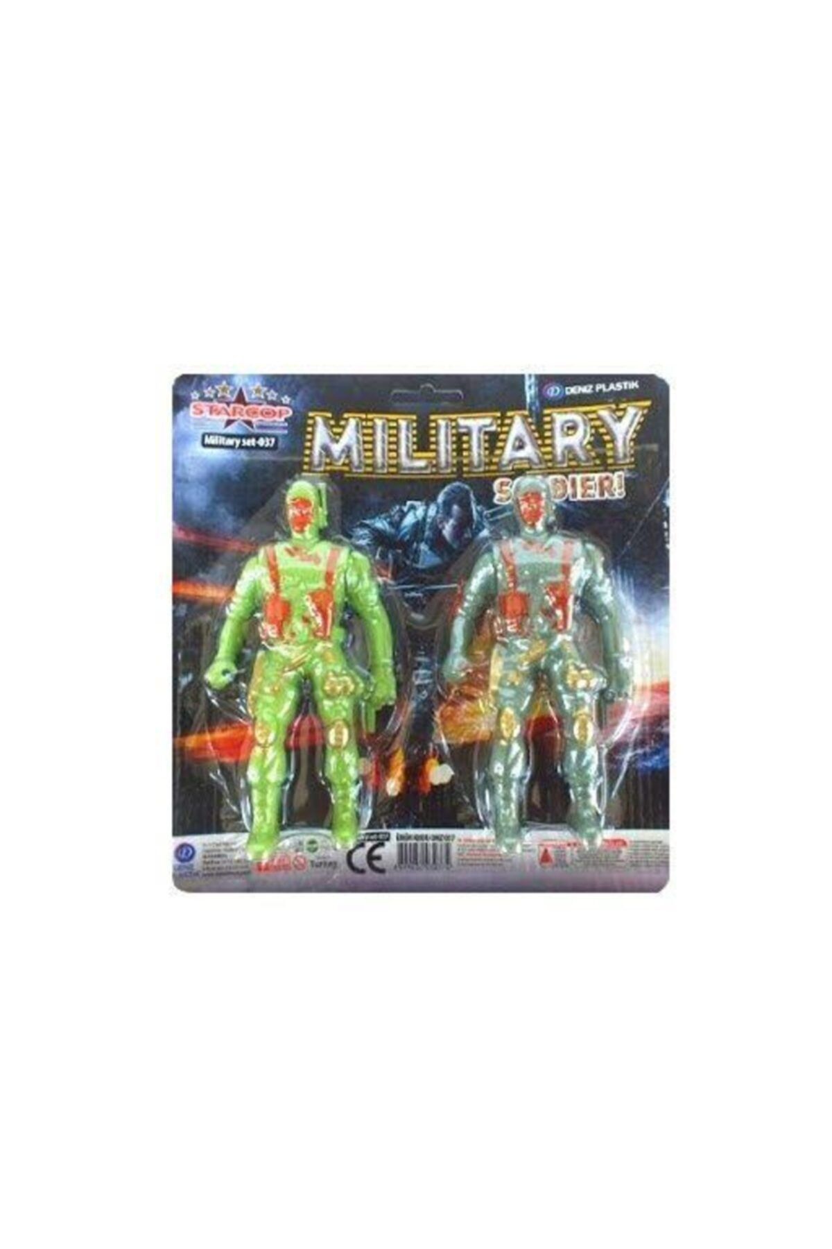 Joy and Toys Dnz37 Military Ikili Asker Oyuncak.erkek Çocuk Oyuncak Seti