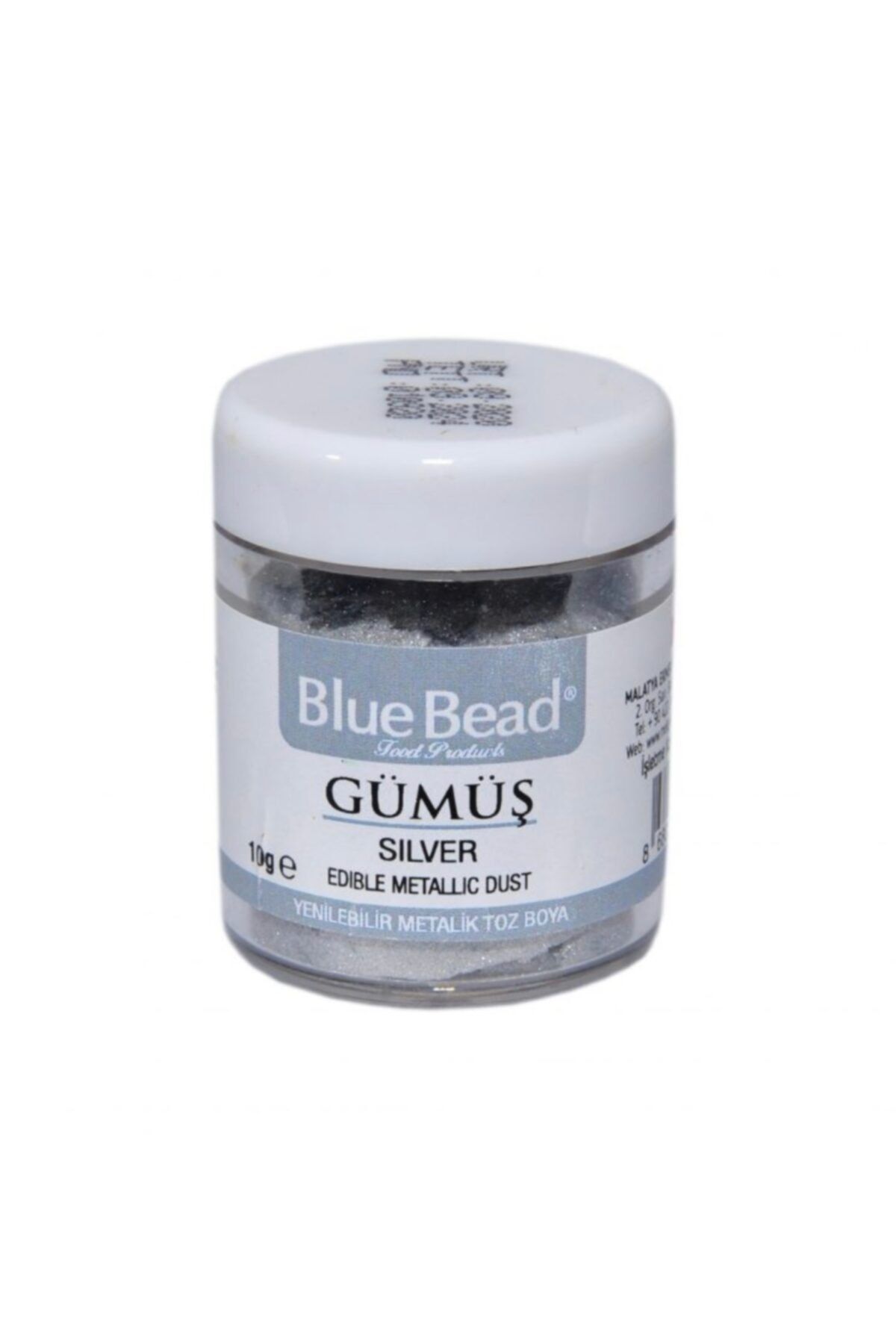 Blue Bead 10 gr Gümüş Yenilebilir Sim Boya