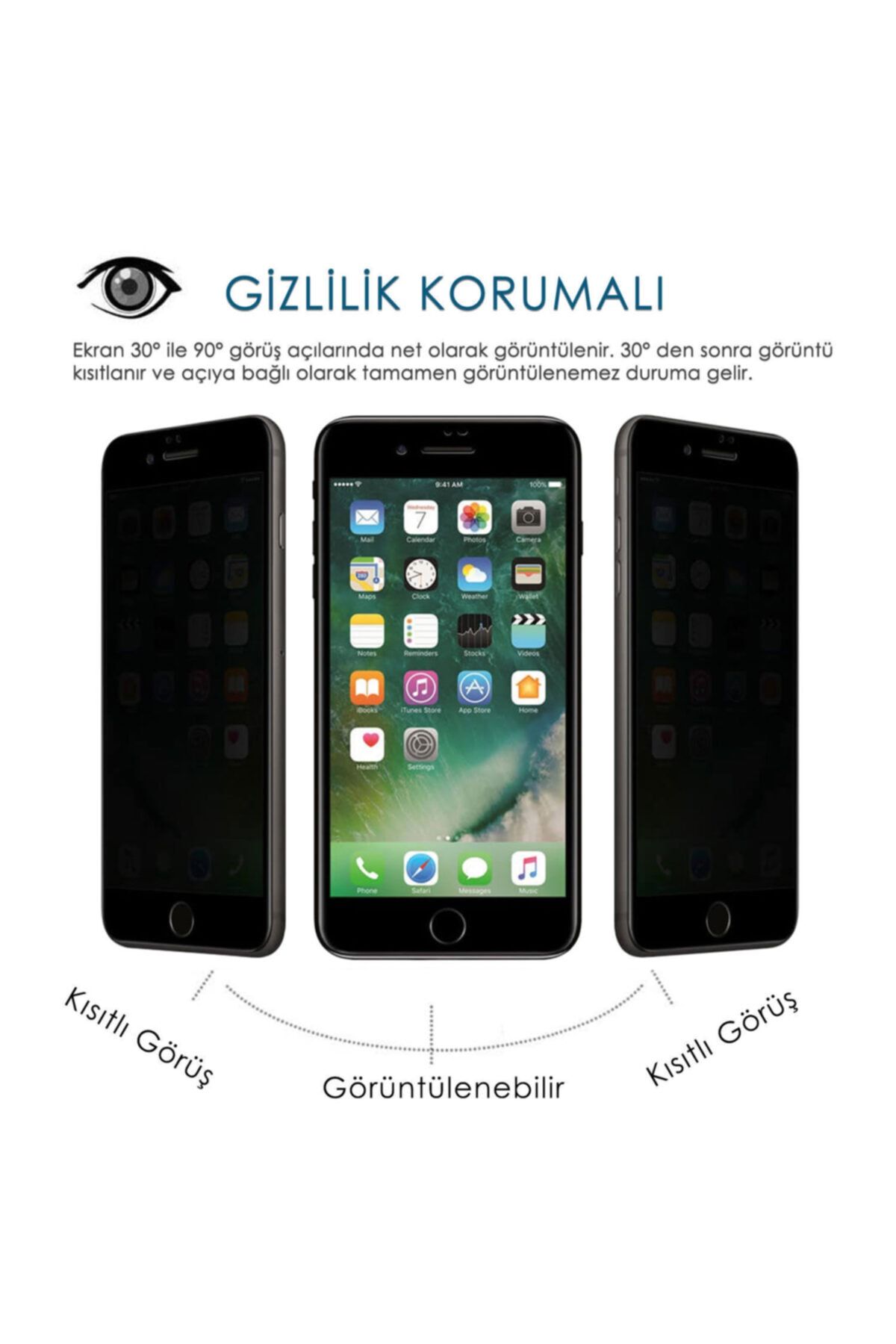 Privacy Apple Iphone 11 / Xr Cam Ekran Koruyucu