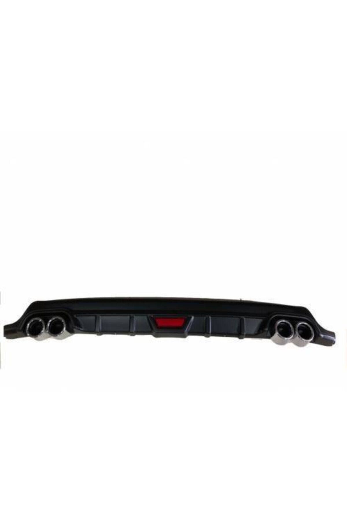 OEM Ford Focus 3 Arka Tampon Eki Çift Çıkış Difüzör 2012+