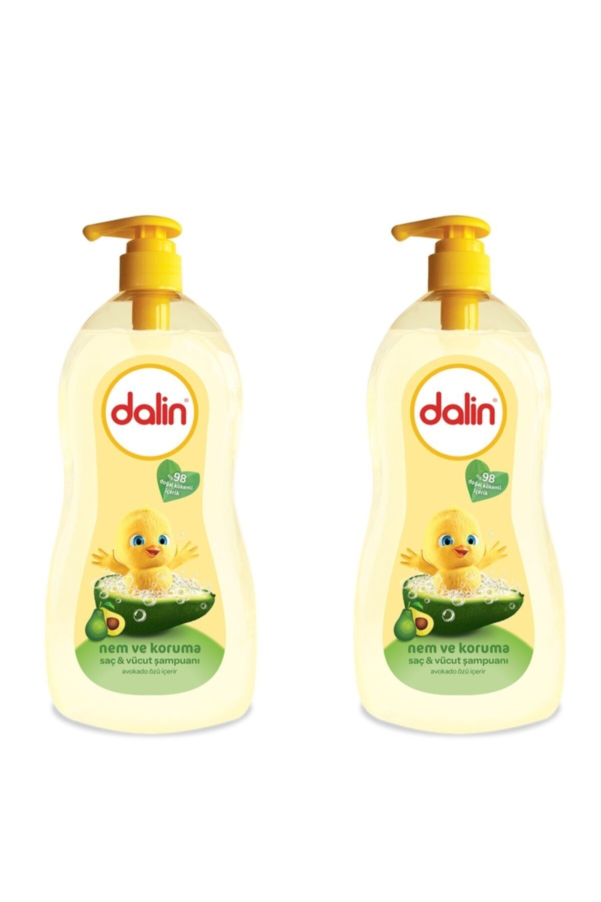 Dalin Nem &amp; Koruma Saç Ve Vücut Şampuanı 400 ml X 2 Adet