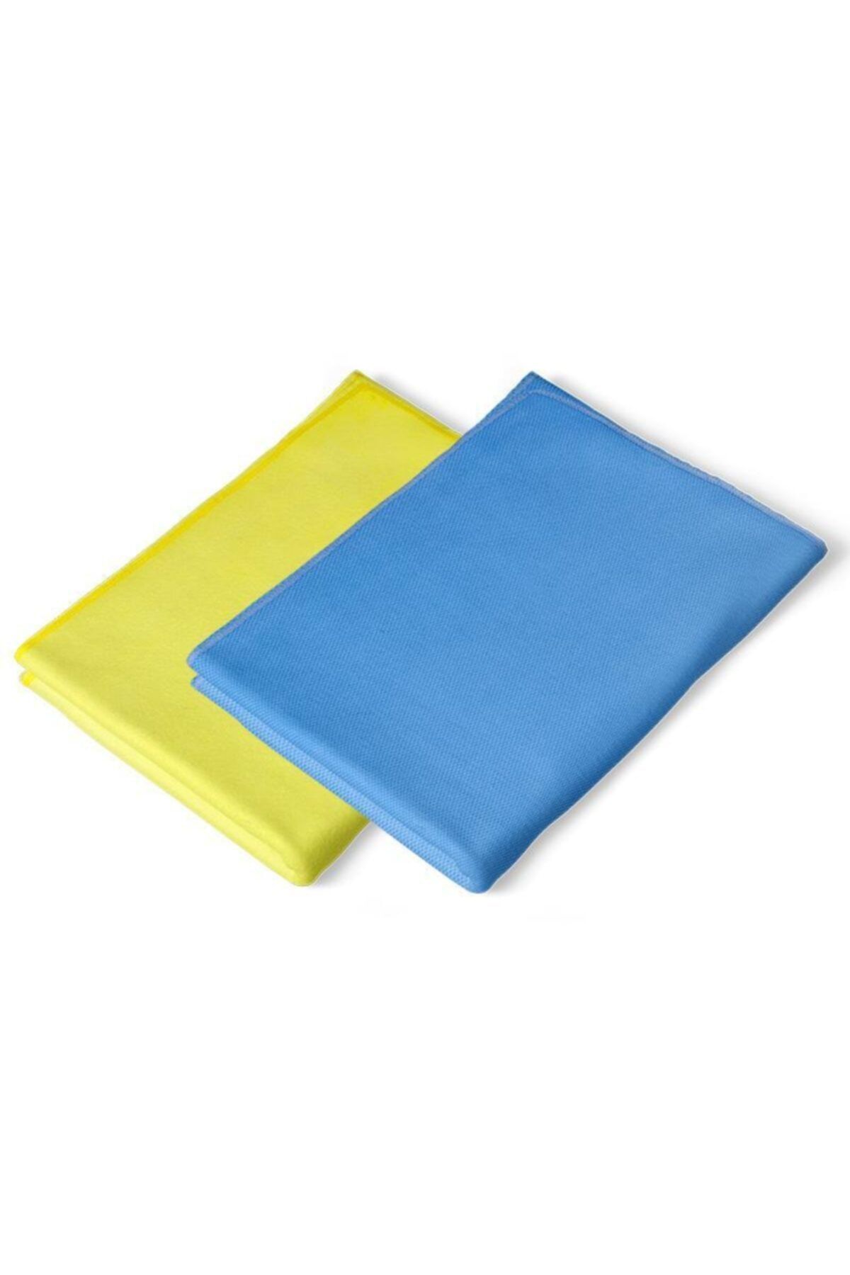 Silva Oto Bakım Seti Uyumlu  (oto Cam Bez Ve Genel Temizlik Bez) mavi sarı
