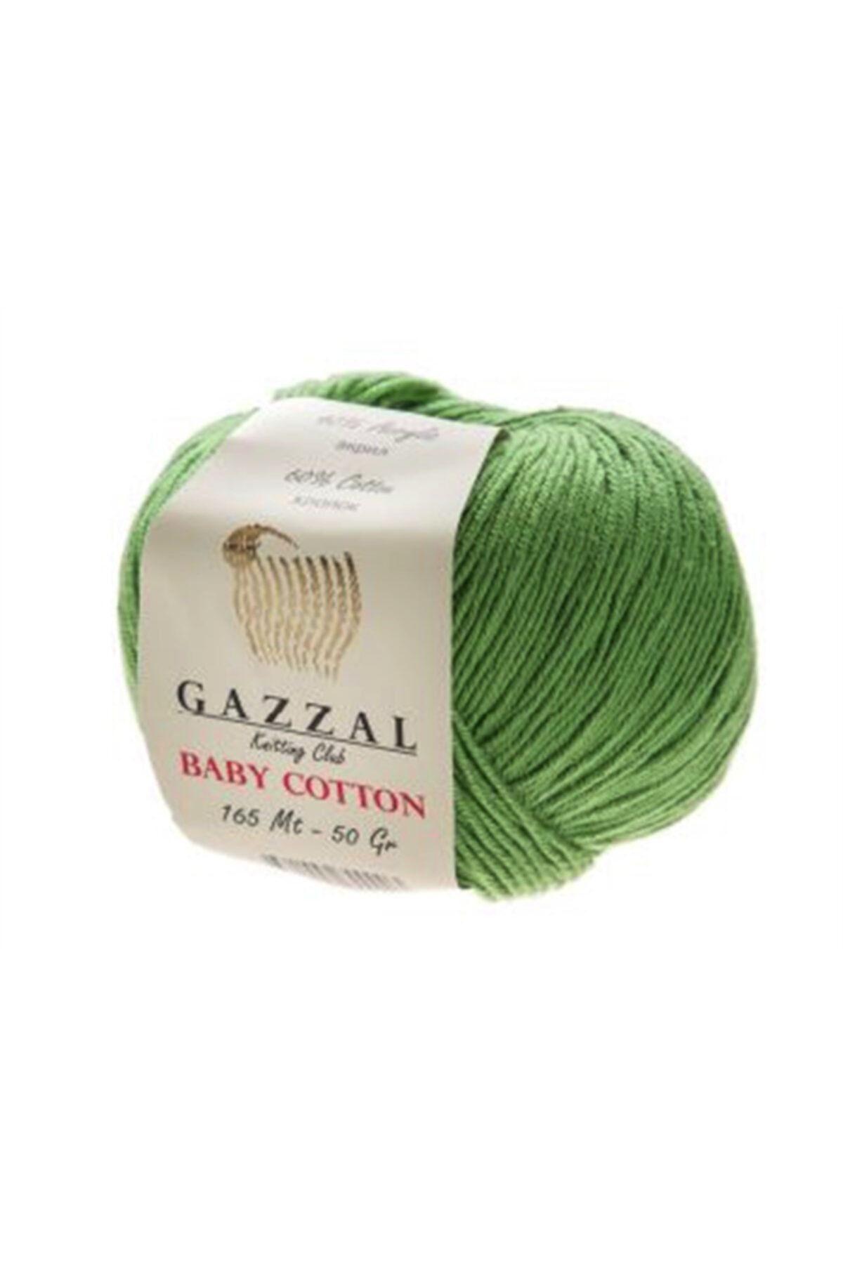 Gazzal Baby Cotton Pamuklu Amigurumi İpi 50 gr 3448
