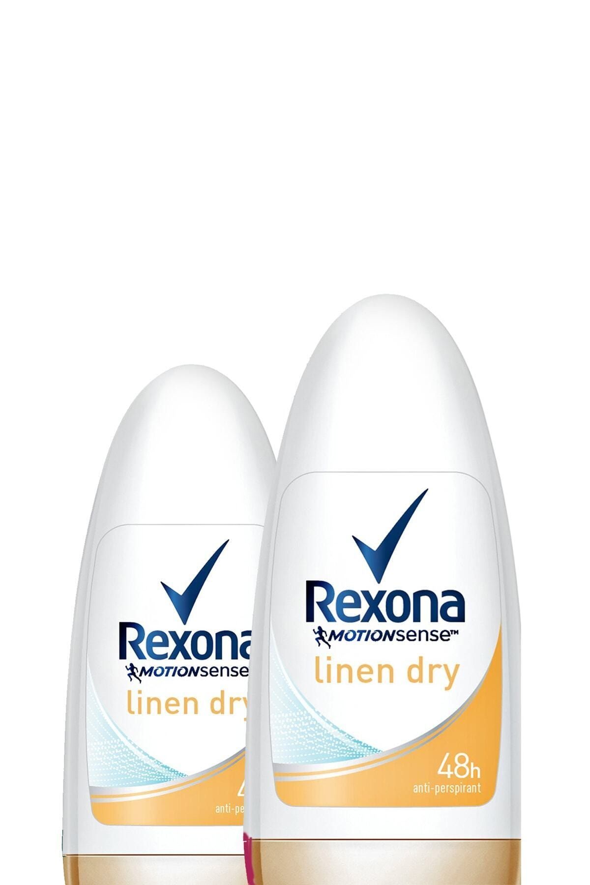Rexona Kadın Deodorant Roll On Linen Dry 50 Ml X 2
