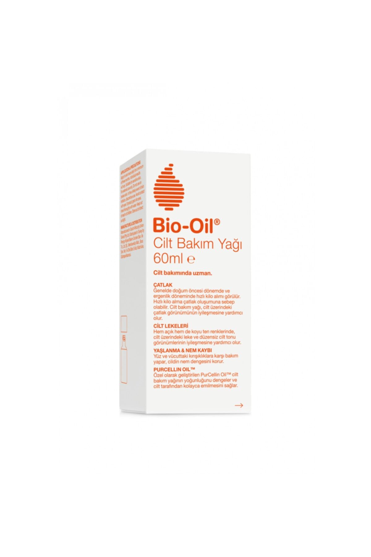 Bio-Oil Çatlak Karşıtı Ve Leke Giderici Bakım Yağı Yeni Ürün 60 ml