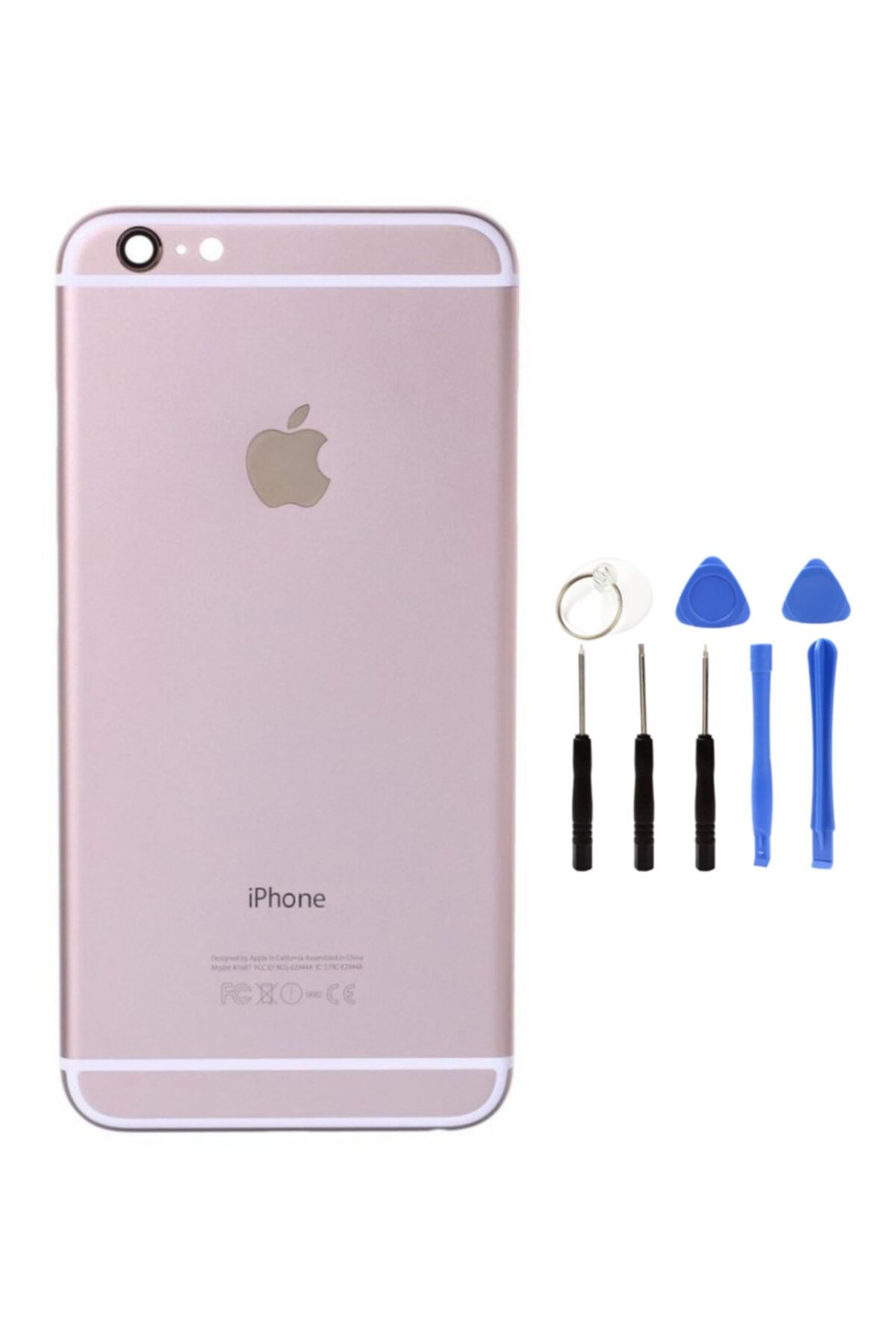 instatech Apple Iphone 6s Plus Dolu Kasa + Montaj Seti Hediye - Gold