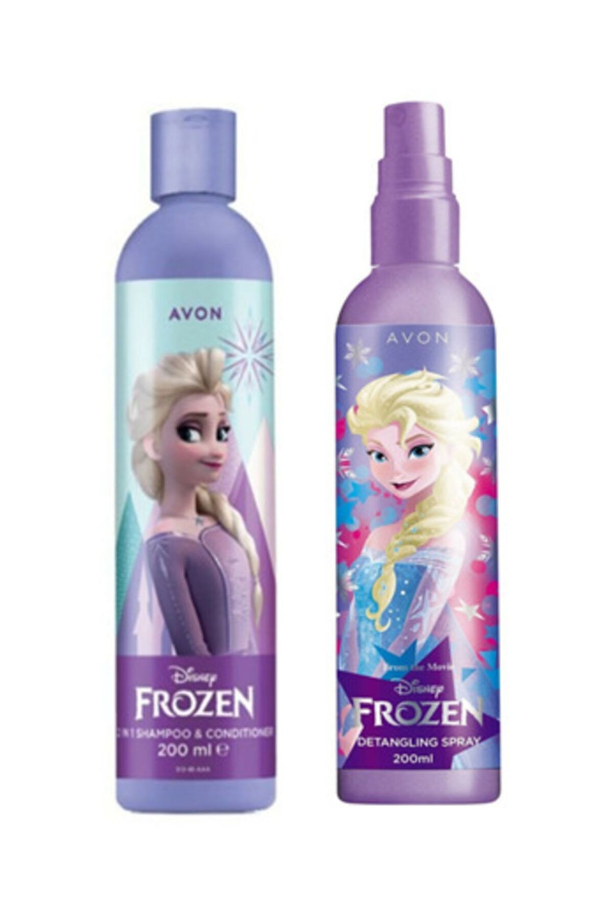 Avon Saç Açıcı Sprey 200ml + Saç Kremi ve Şampuan 200ml