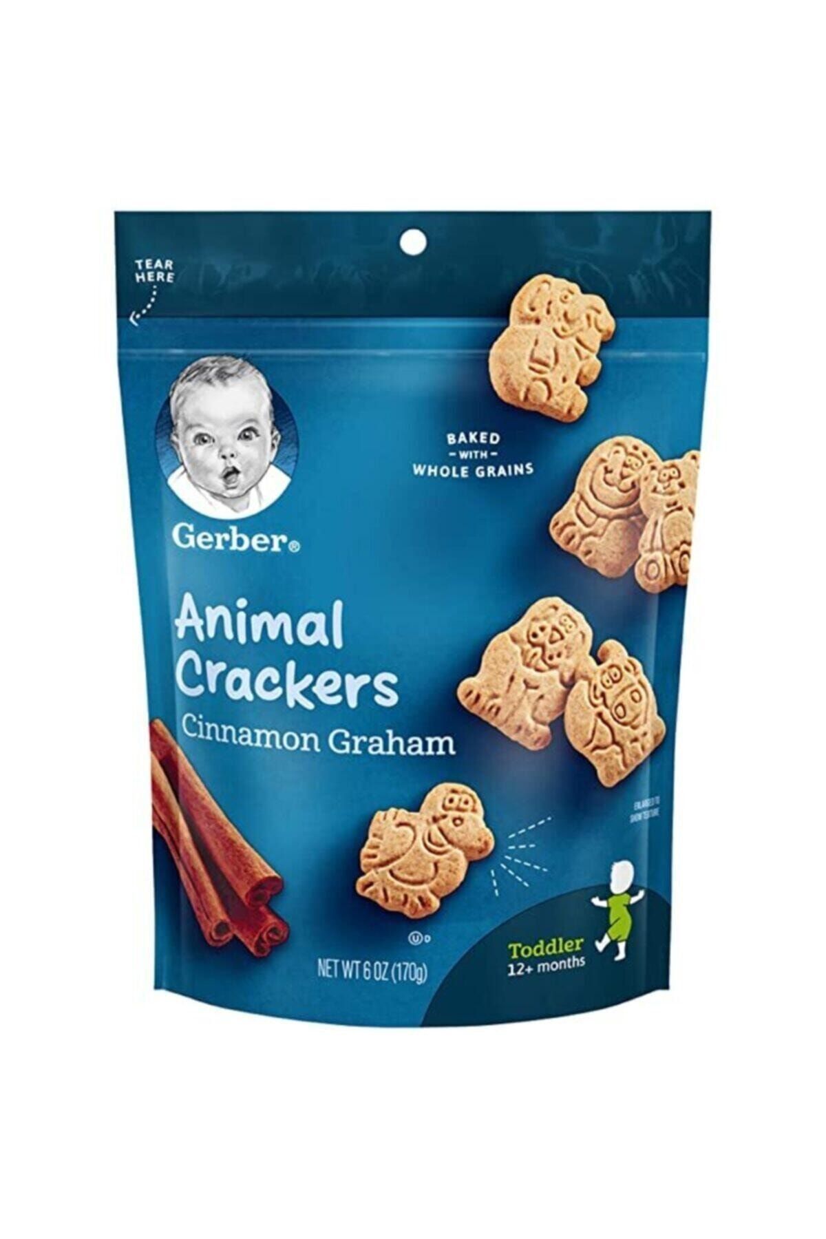 Gerber Animal Crackers Cinnamon Graham 170 Gr.