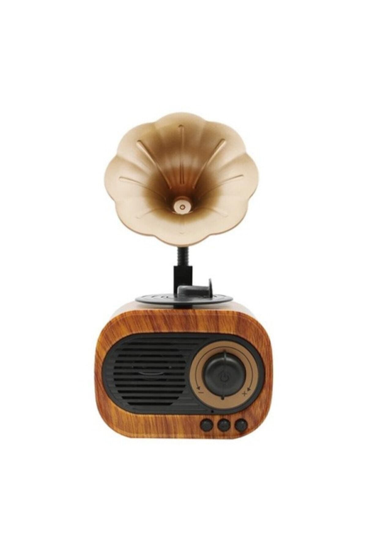 OWWOTECH B5 Nostaljik Mini Radyo Gramofon Bluetooth/radyo/usb/sd Speaker