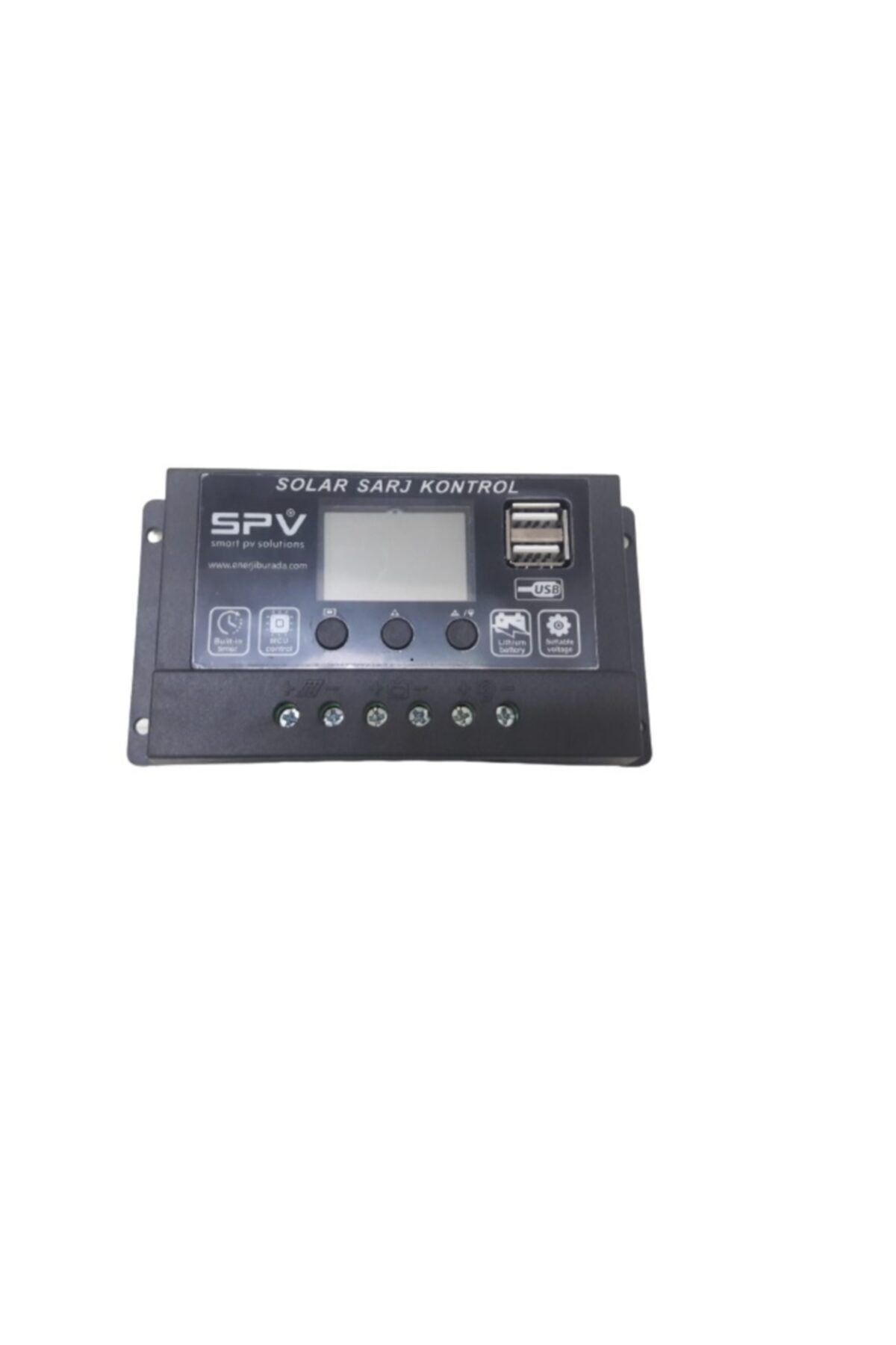 SPV -10 Amper Solar Güneş Paneli Şarj Kontrol Cihazı 5'li Paket