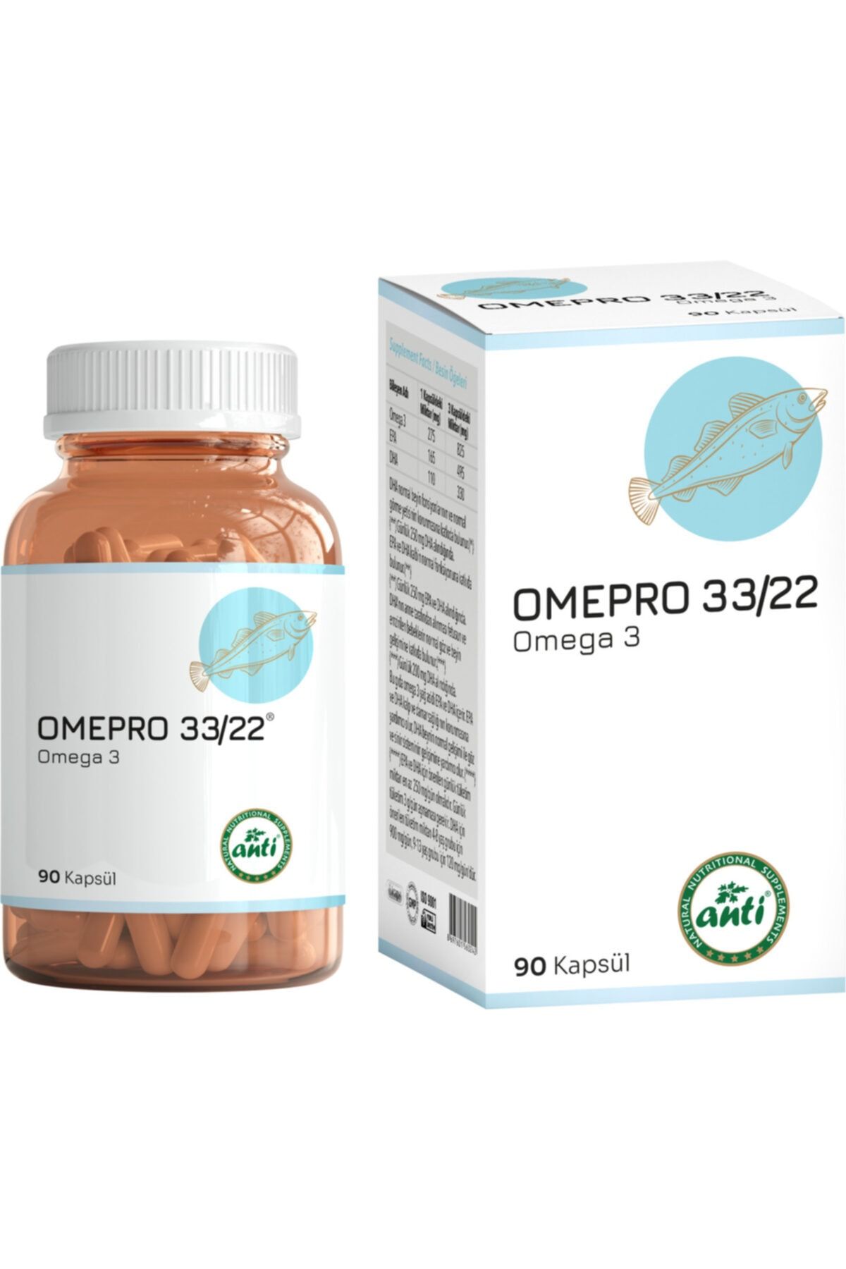 anti Omepro Omega 3 Balık Yağı