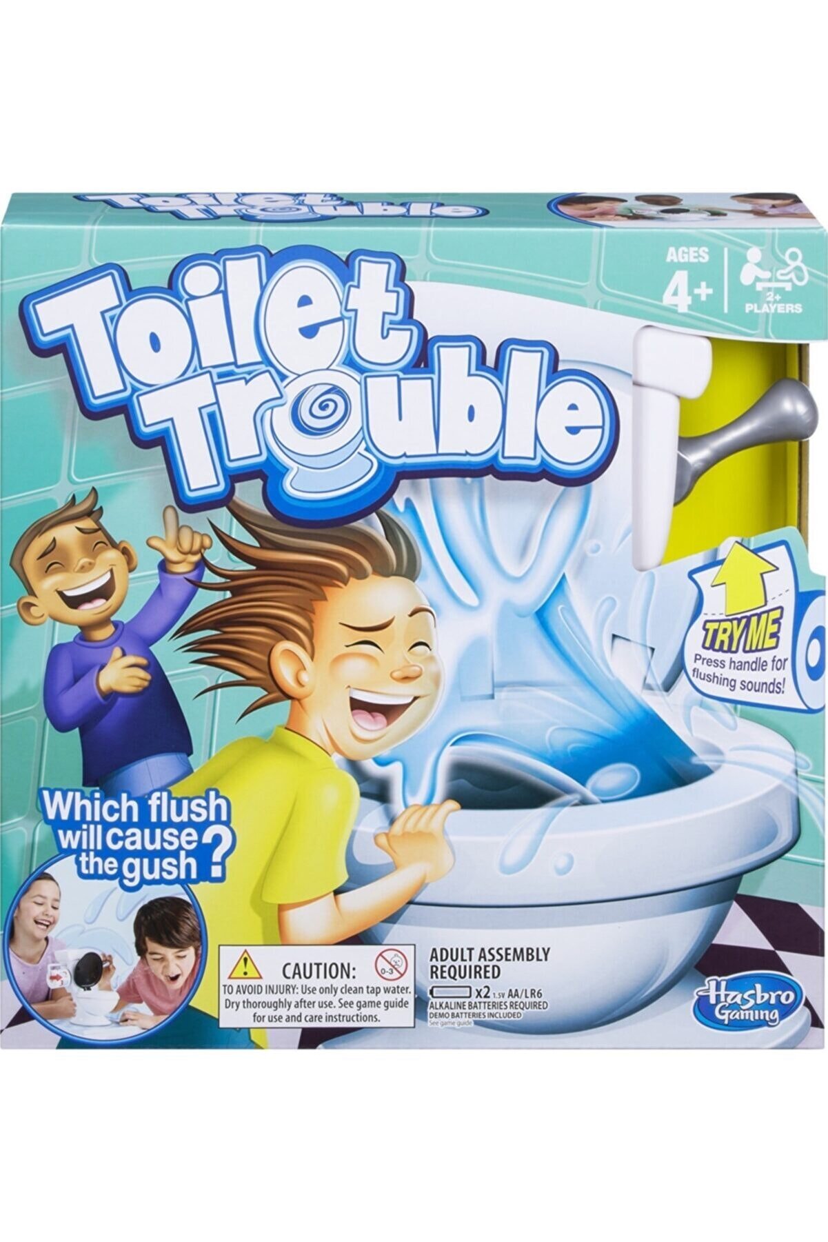Hasbro Toilet Trouble Sifonu Çek - Hasbro C0447 Lisanslı Ürün