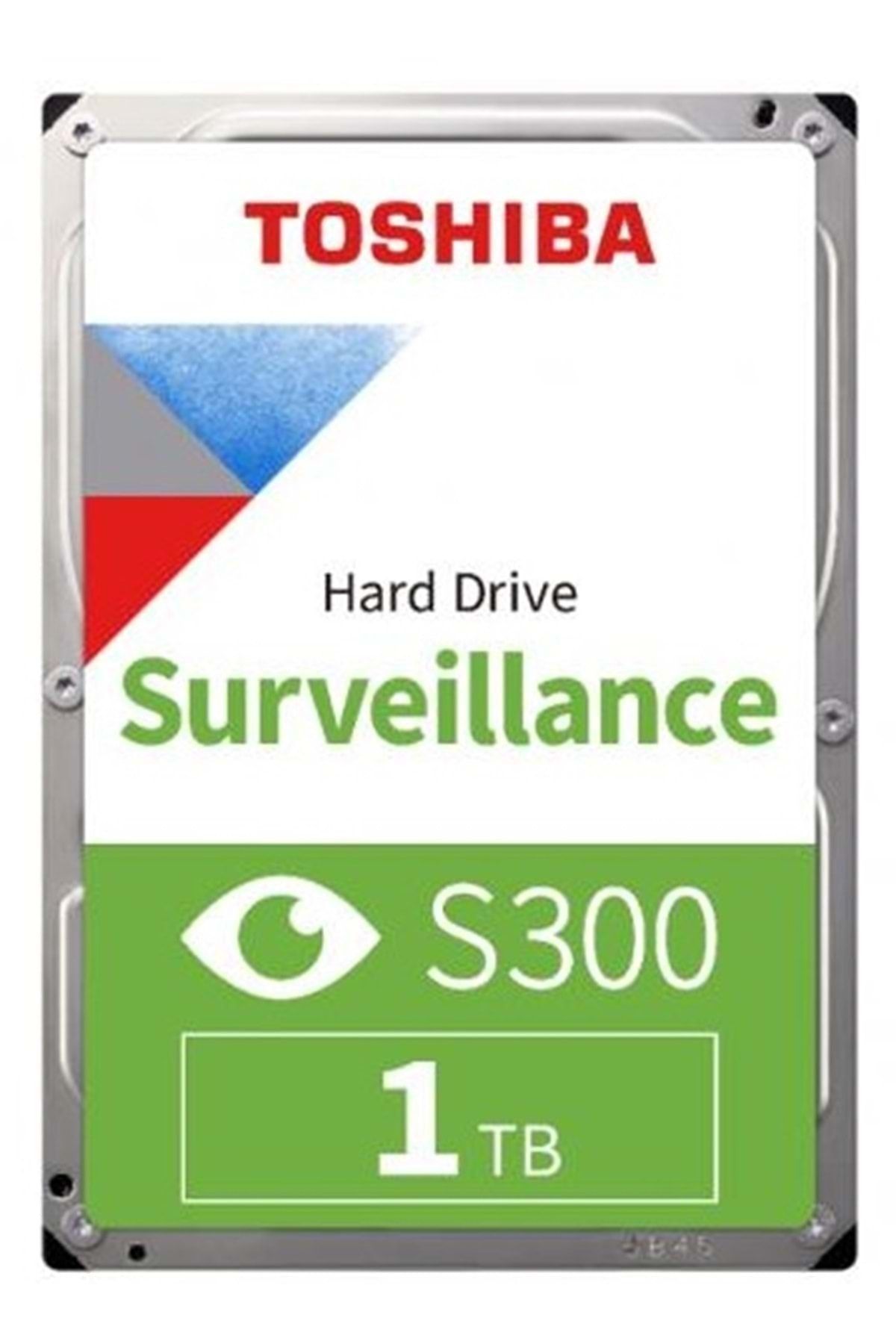 Toshiba 1tb Hdwv110uzsva 3.5" S300 5700rpm Sata-3 6.0gb-s 64mb 7-24 Güvenlik Hdwv110uzsva Harddisk