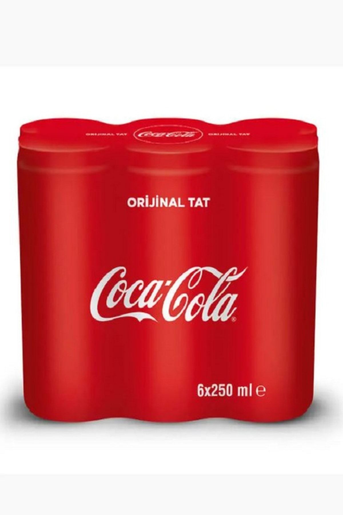 Coca-Cola Kutu Kola 250 ml 6'lı