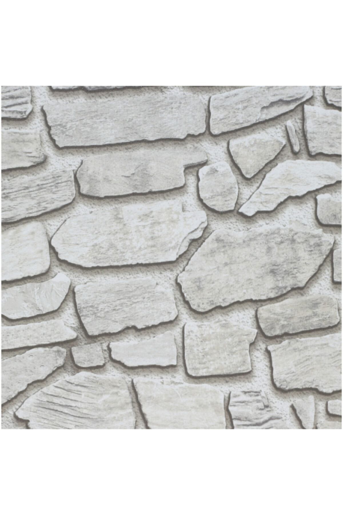 oskar Yığma Taş Desenli Silinebilir Duvar Kağıdı(5m2)