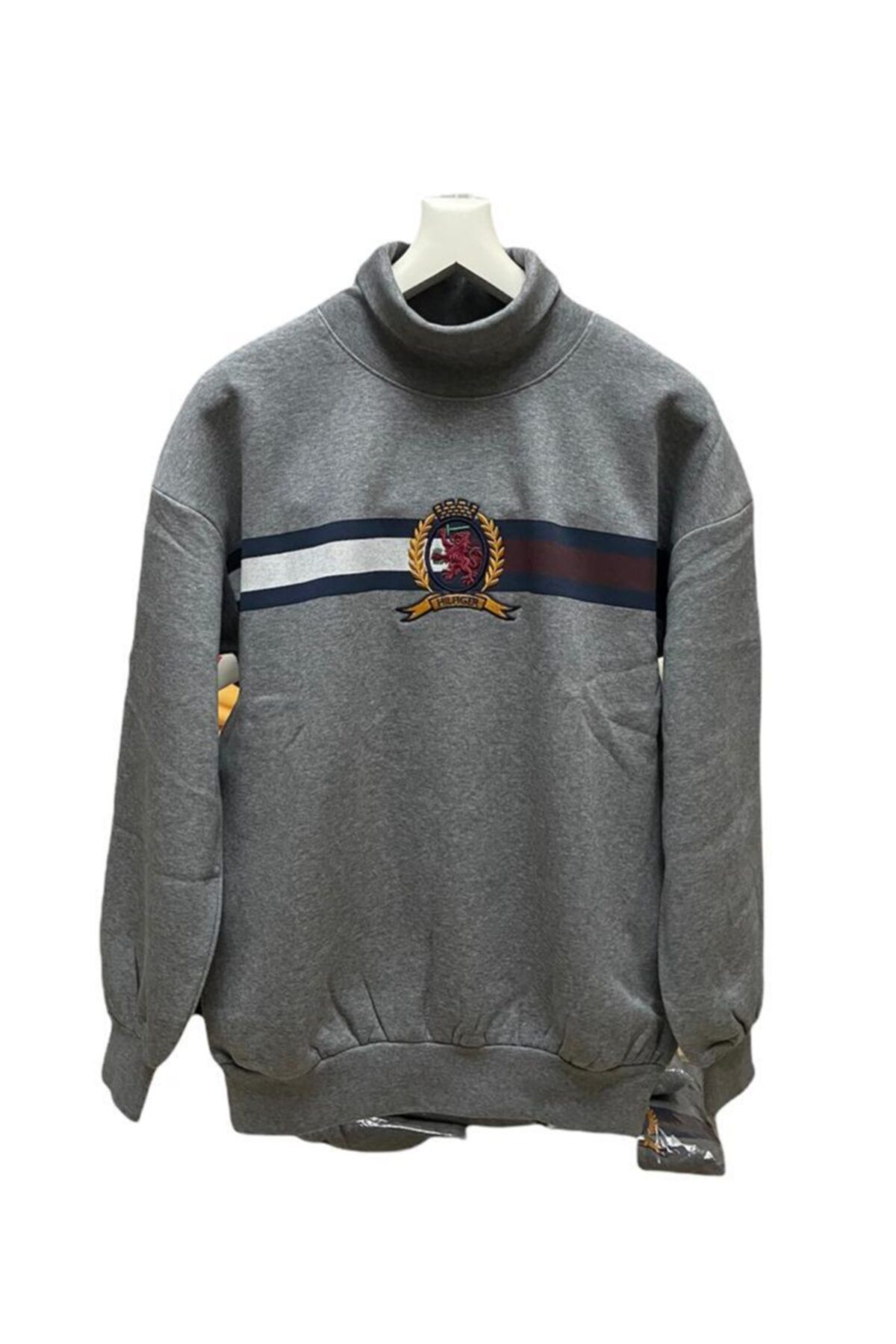 Tommy Hilfiger Crest Embroıdery Ballon Sleeve Sweatshırt