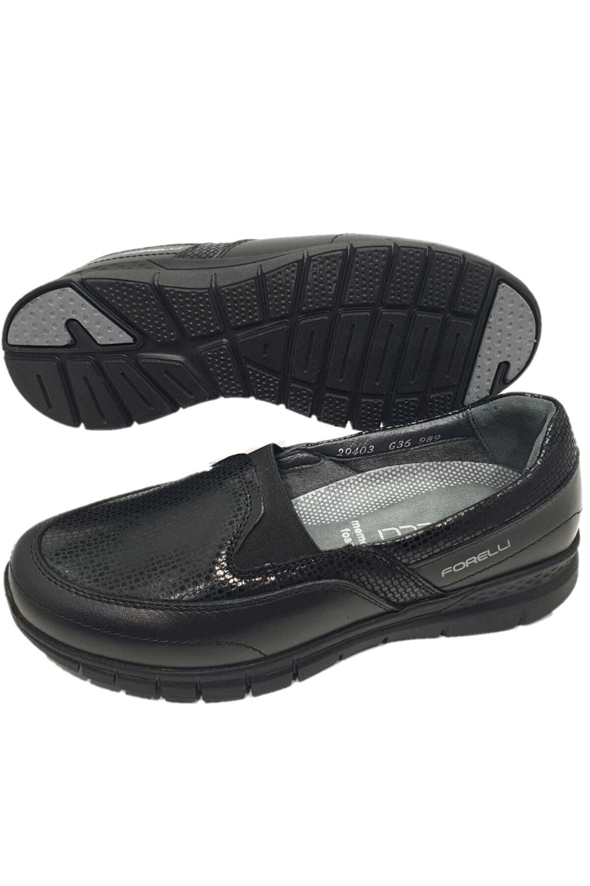 Forelli Efes-g Comfort Kadın Ayakkabı Siyah