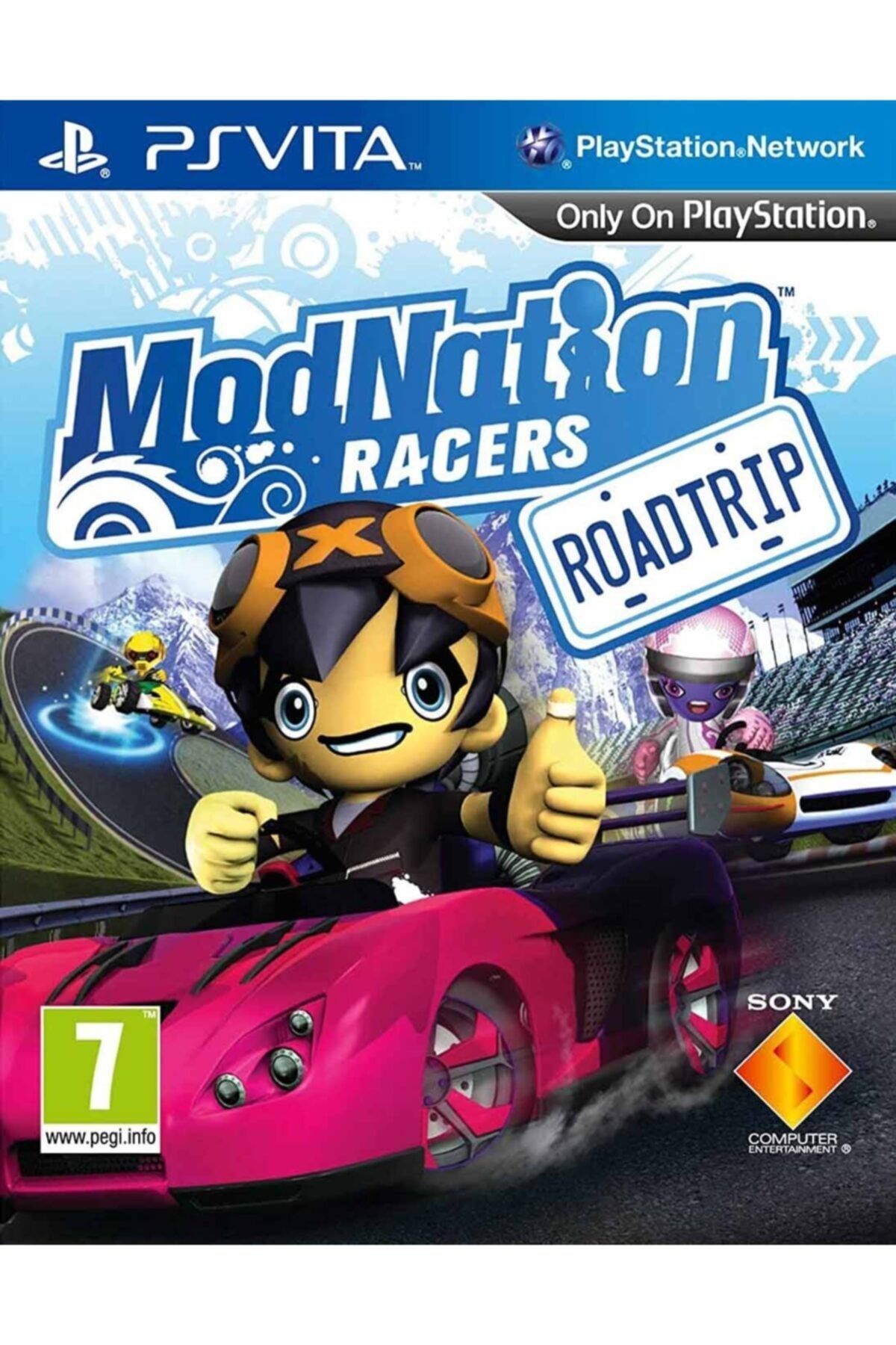 vita Modnation Racers Playstation Oyun Orjinal Ps Oyun Kartı Kutusuz