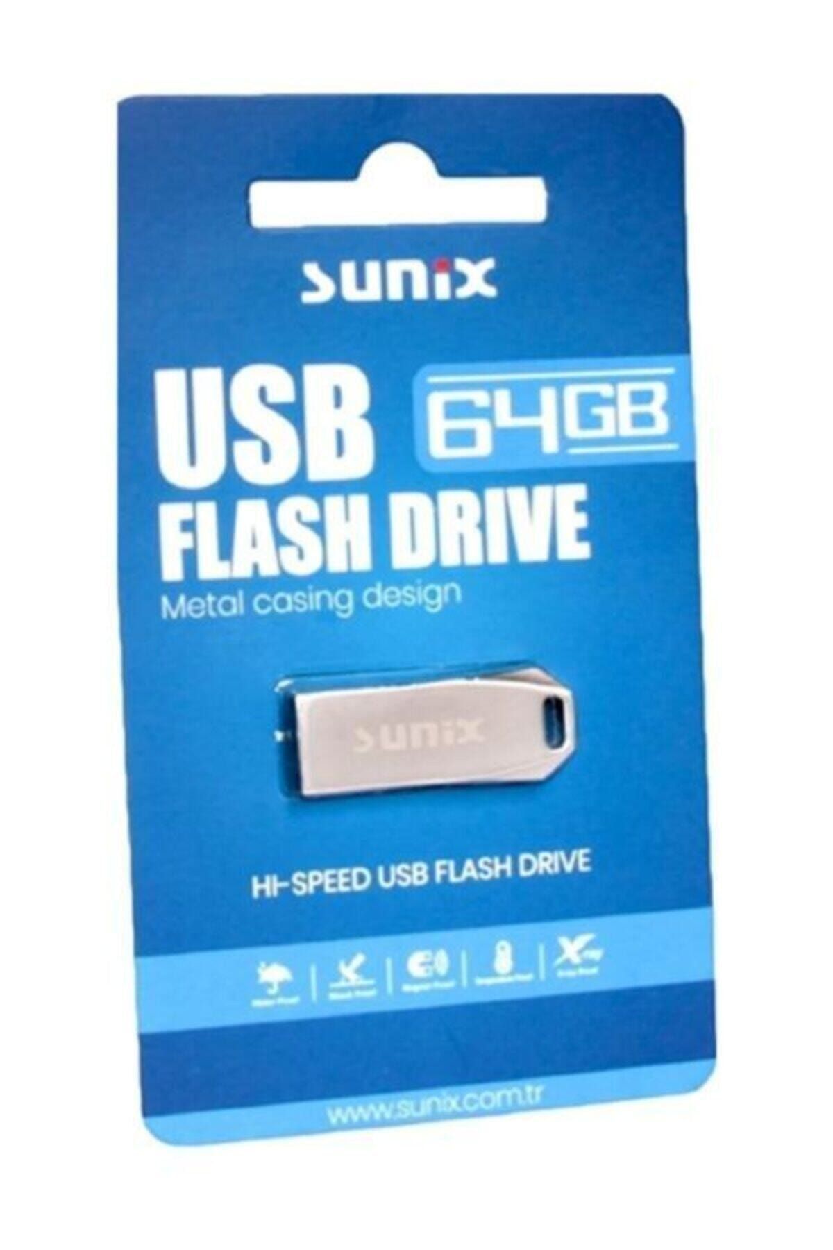 Sunix 64 Gb Metal Usb Flash Bellek