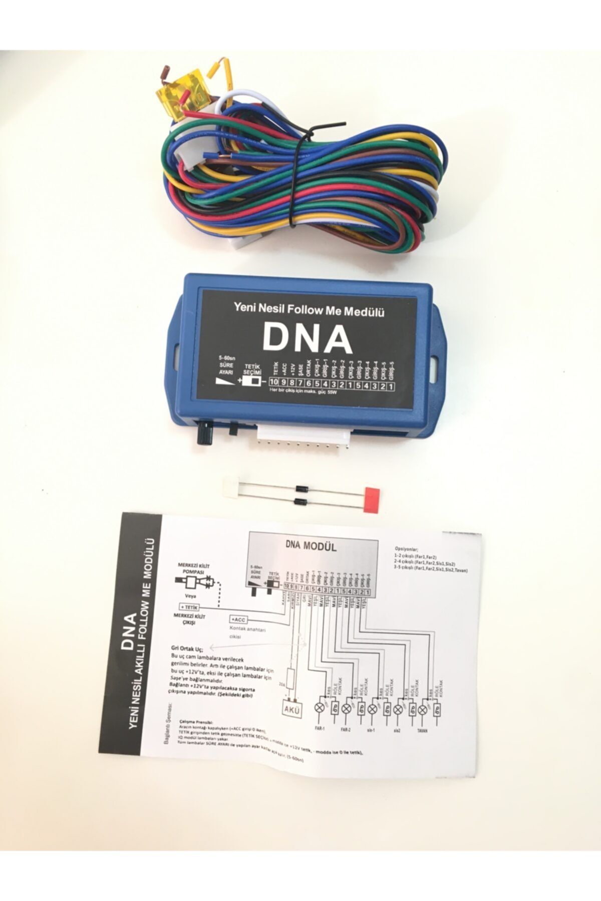 DNA Follow Me Home Karşılama Modulü Ayarlı Follow Me Home Modulü