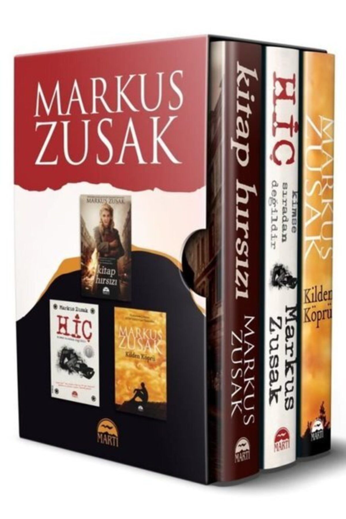 Martı Yayınları Markus Zusak   Seti (3 Kitap)