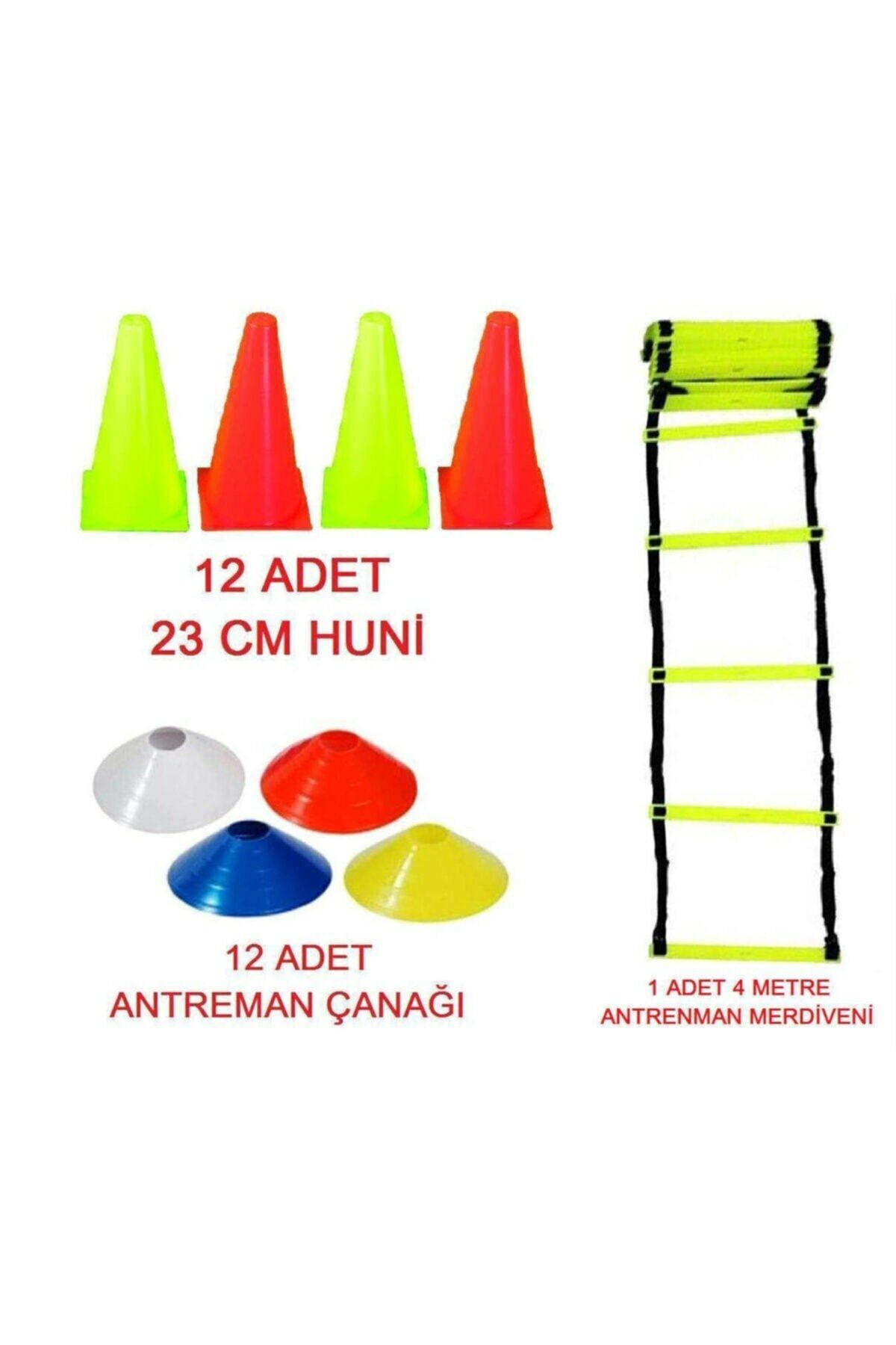 Clifton Antrenman Seti 4 Metre Merdiven + Huni + Küçük Çanak Set