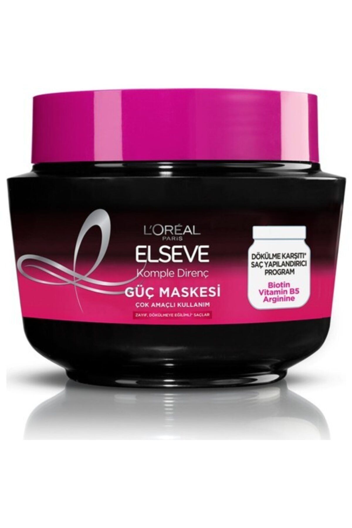 Elseve Saç Maske L'oréal Paris Komple Direnç Dökülme Karşıtı Güç Maskesi 300 Ml