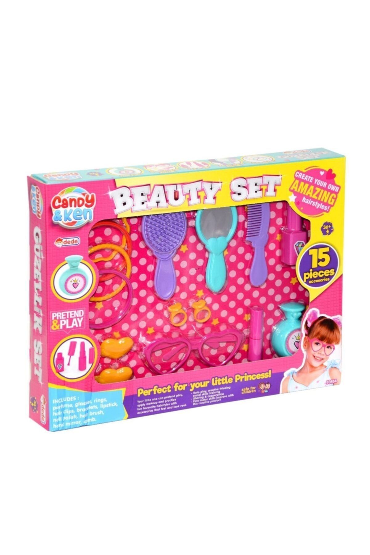 Fen Toys 03654 Candy Ken Kutulu Güzellik Set