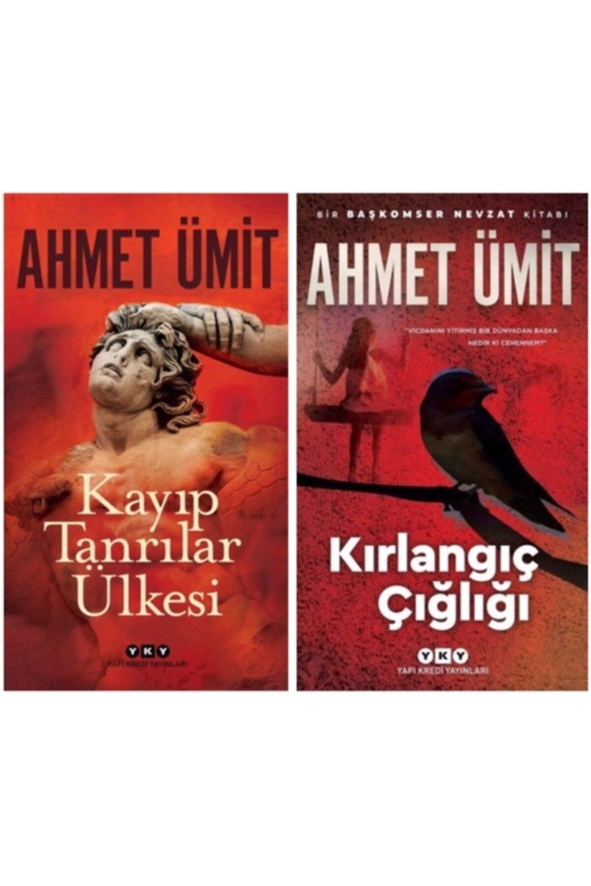 Yapı Kredi Yayınları Kayıp Tanrılar Ülkesi - Kırlangıç Çığlığı, Ahmet Ümit -2 Kitap Set