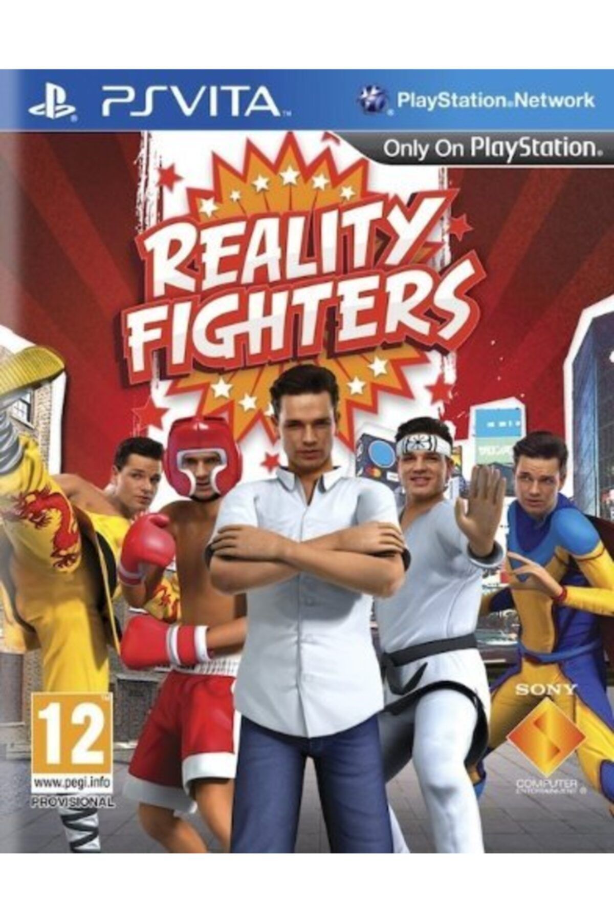 vita Reality Fighters Playstation Oyun Kutusuz Orjinal Ps Oyun