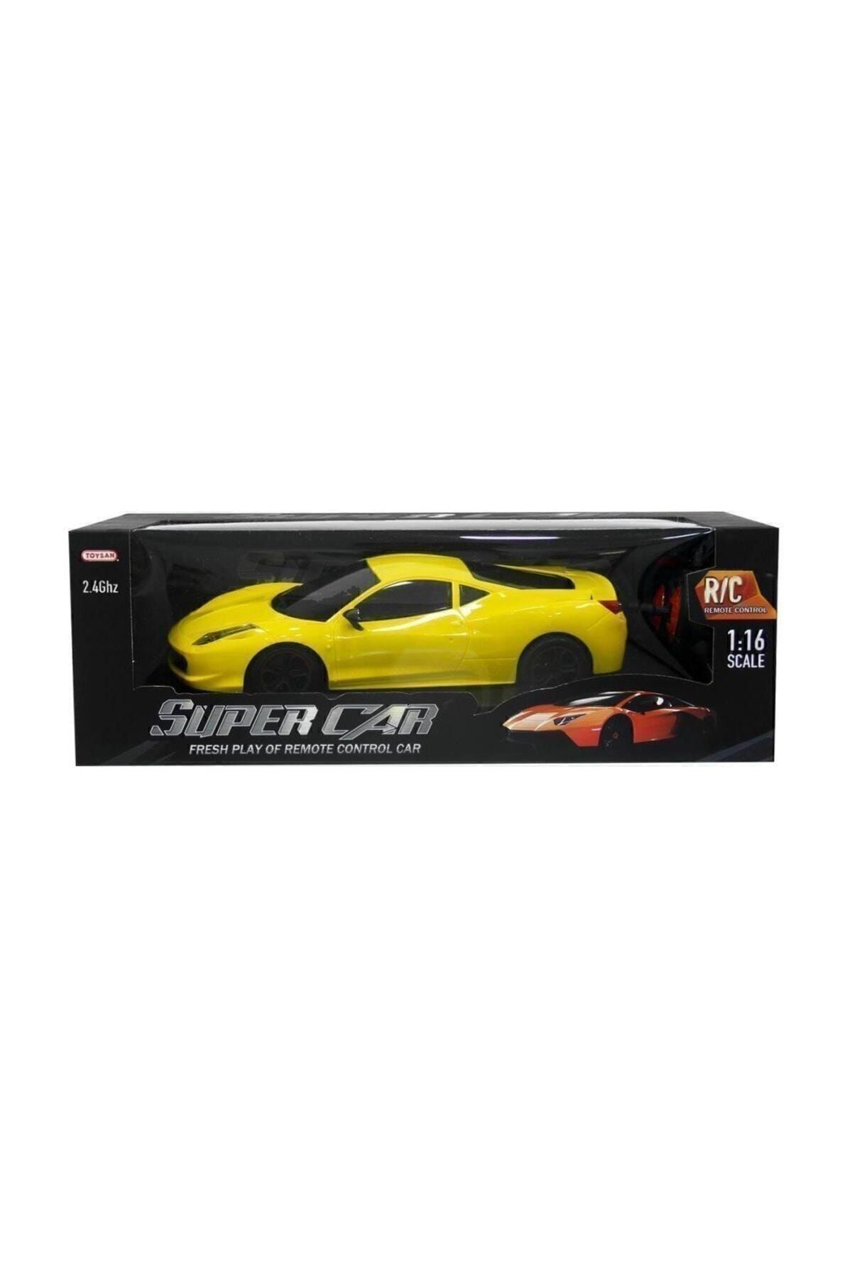 Toysan Süper Car 1:16 Uzaktan Kumandalı Süper Araba Ferrari 3+yaş