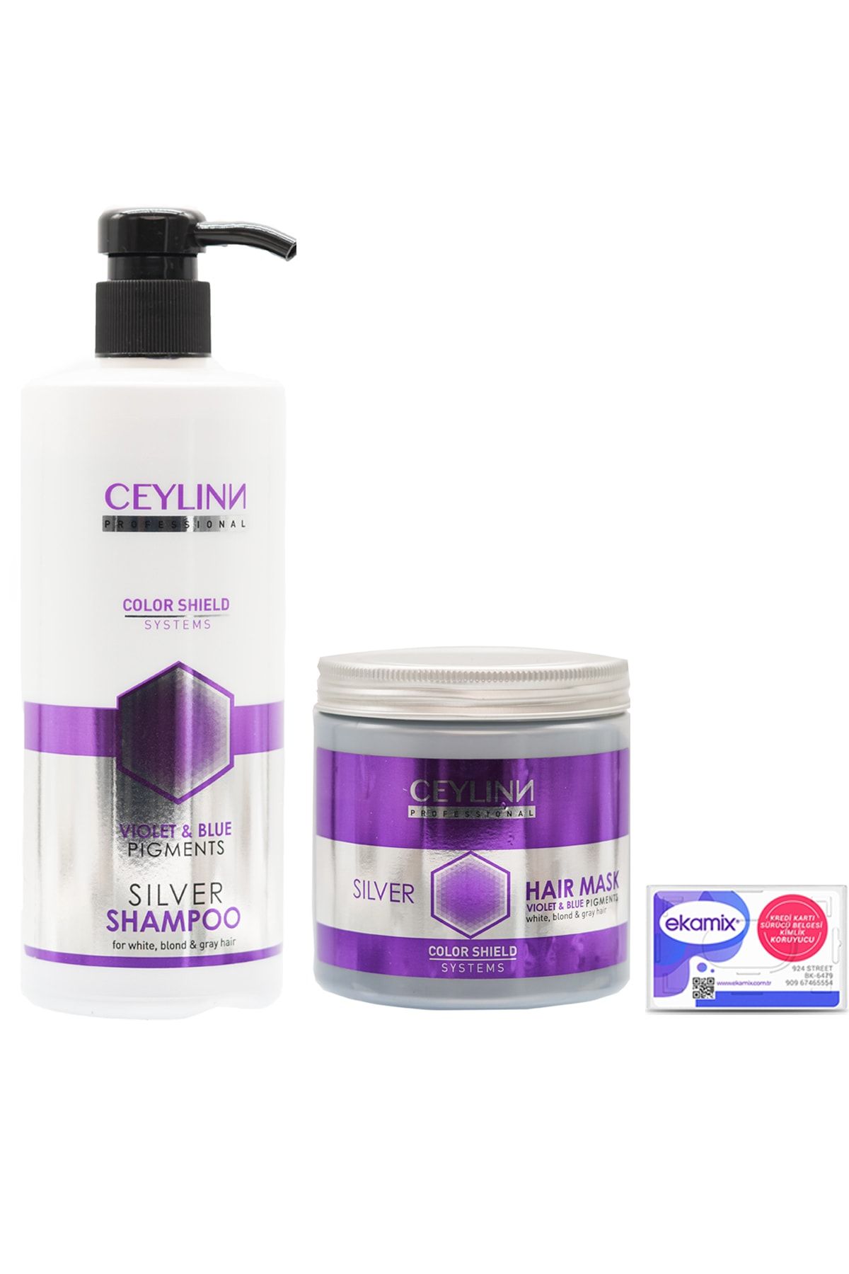 Ceylinn Silver Shampoo 500ml Ve Saç Maskesi